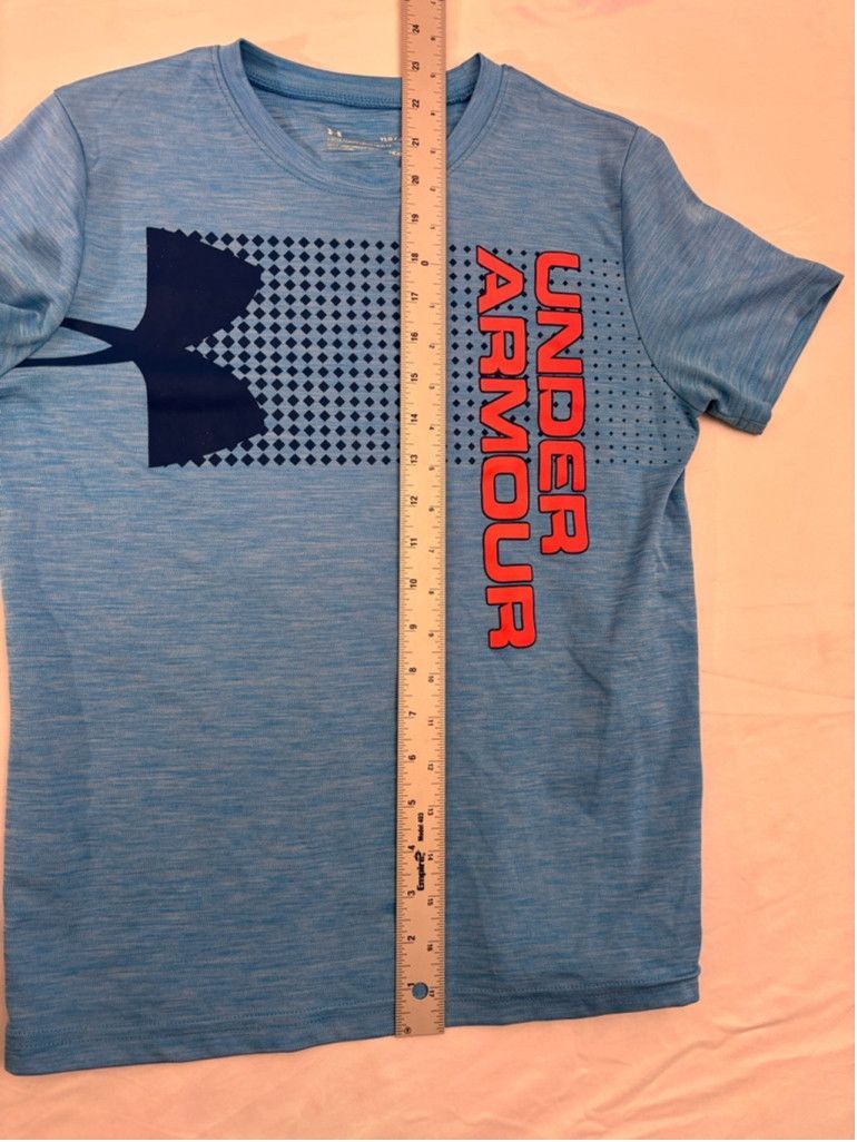 Under Armour Boys Under Armour T-shirt YLG Blue Size US L / EU 52-54 / 3 - 4 Thumbnail
