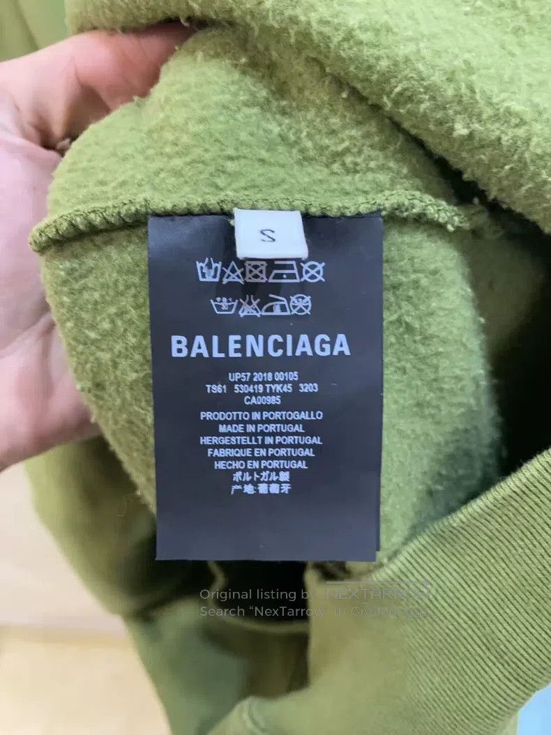 Balenciaga Balenciaga Hoodie Size US S / EU 44-46 / 1 - 4 Thumbnail