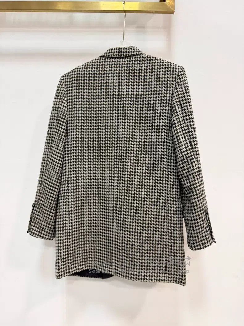 Saint Laurent Paris Saint Laurent Paris Houndstooth Suit i Size XXS / US 00 / IT 34 - 2 Thumbnail