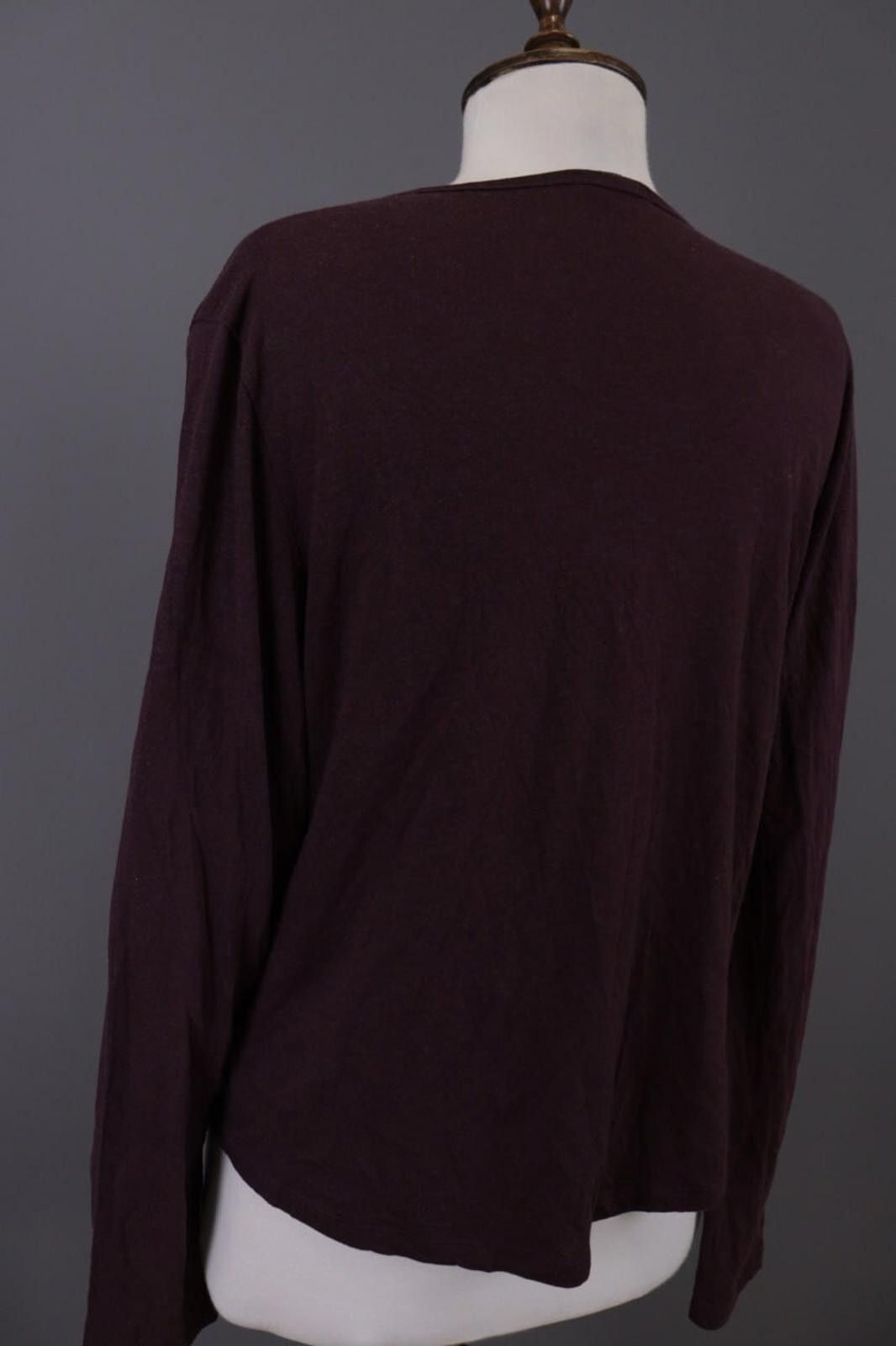 James Perse Standart James Perse Purple Cotton Wool Knit Blouse Size 4 Size S / US 4 / IT 40 - 8 Thumbnail