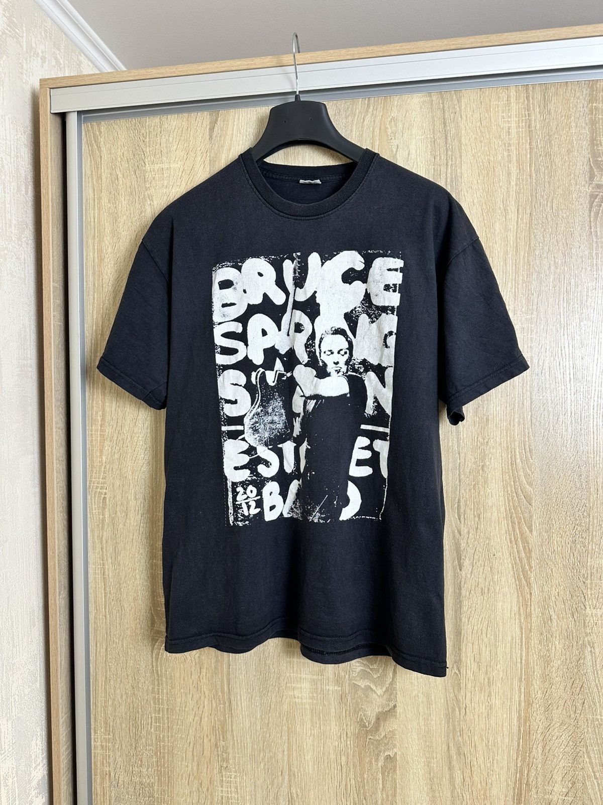 Vintage 🔥 Vintage Bruce Springsteen Born in The USA Rock T Shirt Size US L / EU 52-54 / 3 - 1 Thumbnail