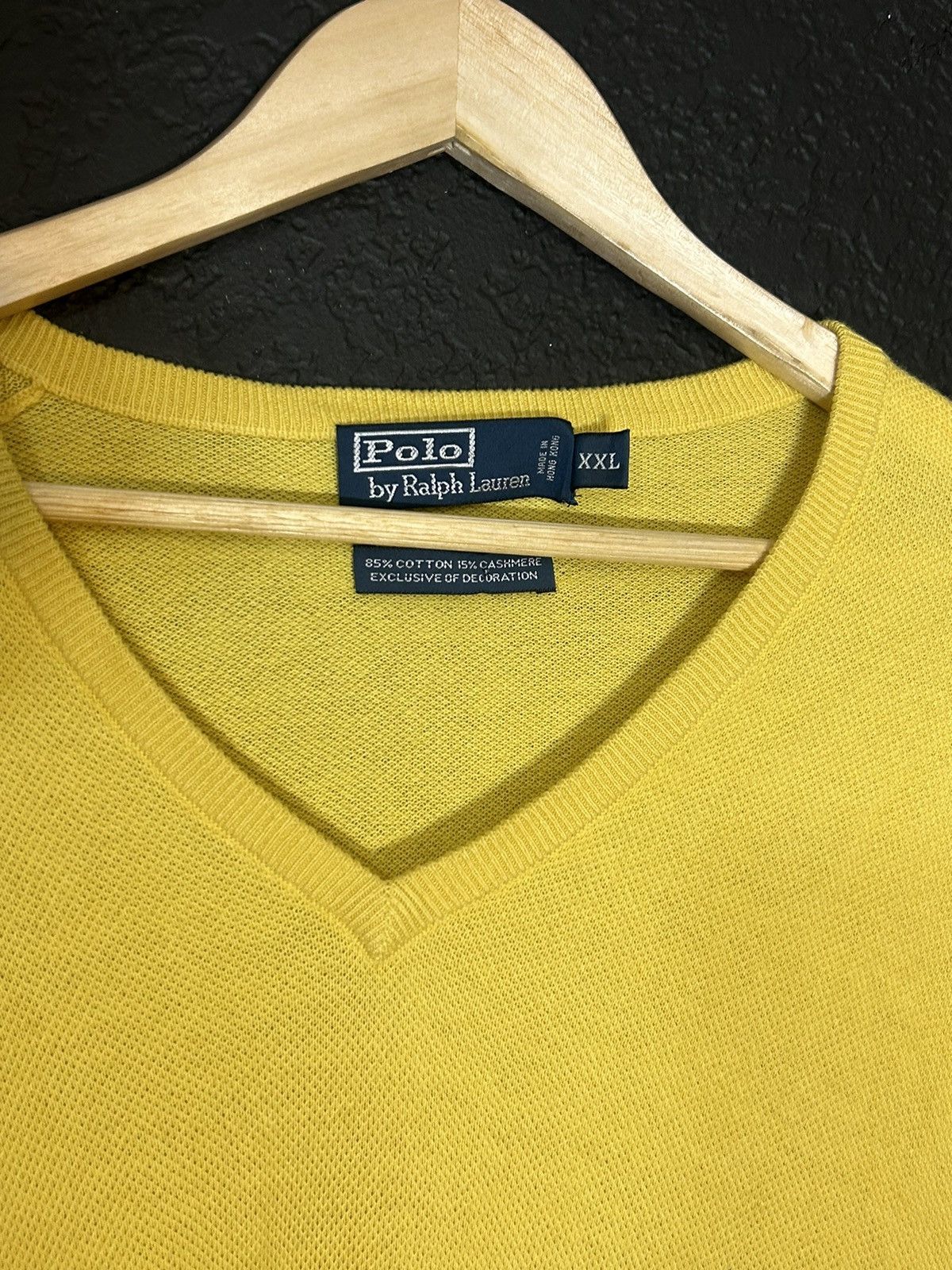 Polo Ralph Lauren Polo Ralph Lauren Cashmere Blend Sweater Size US XXL / EU 58 / 5 - 2 Thumbnail