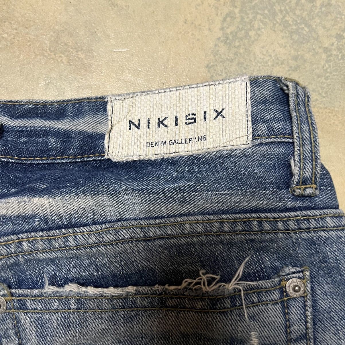 Japanese Brand Nikisix Japanese Brand Distressed Denim Jeans Size US 31 - 19 Thumbnail