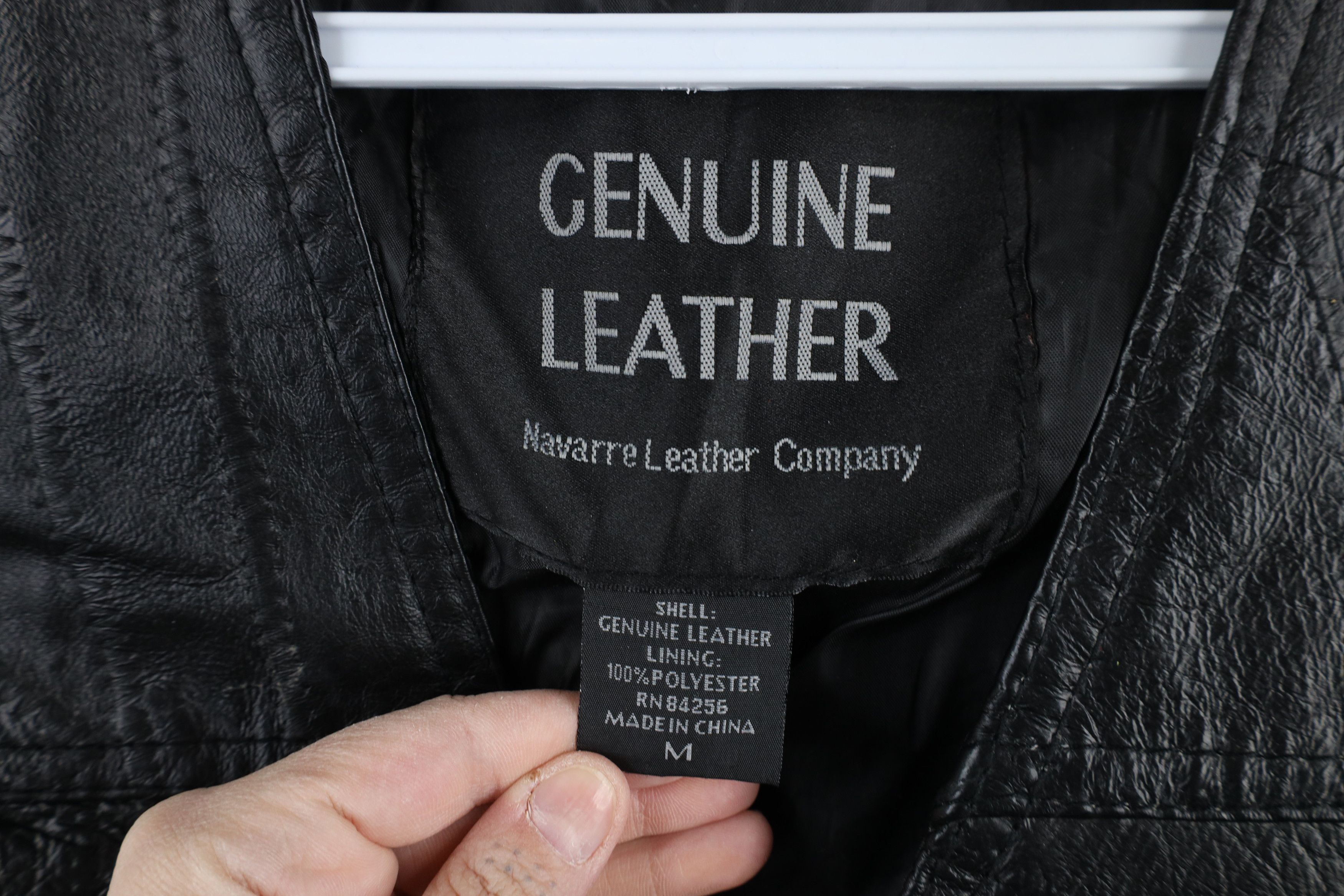 Vintage Vintage 90s Streetwear Leather Motorcycle Vest Jacket Size US M / EU 48-50 / 2 - 7 Thumbnail