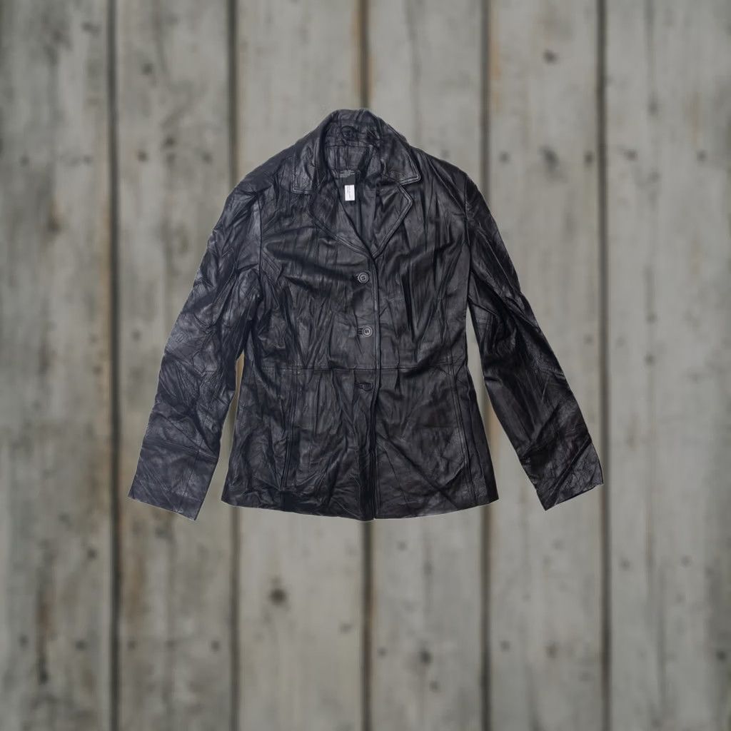 Vintage VINTAGE Austin Clothing Co Leather Jacket Shirt? Size US M / EU 48-50 / 2 - 1 Thumbnail