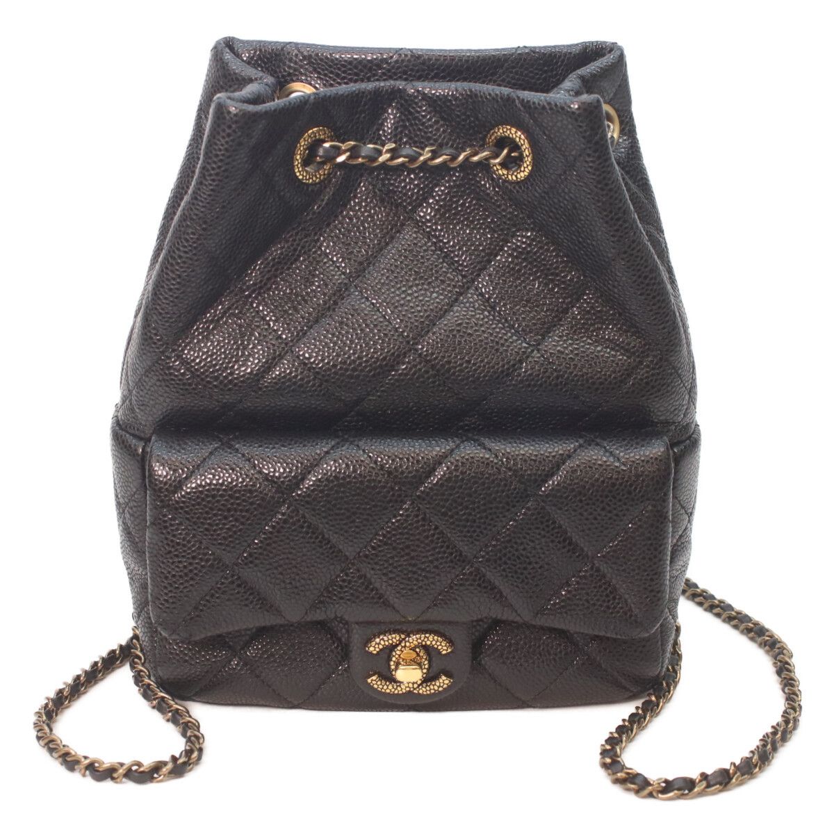 Chanel Chanel Chanel Caviar Skin Backpack Leather Backpack AS5100 DUTY FREE for USA Size ONE SIZE - 1 Thumbnail