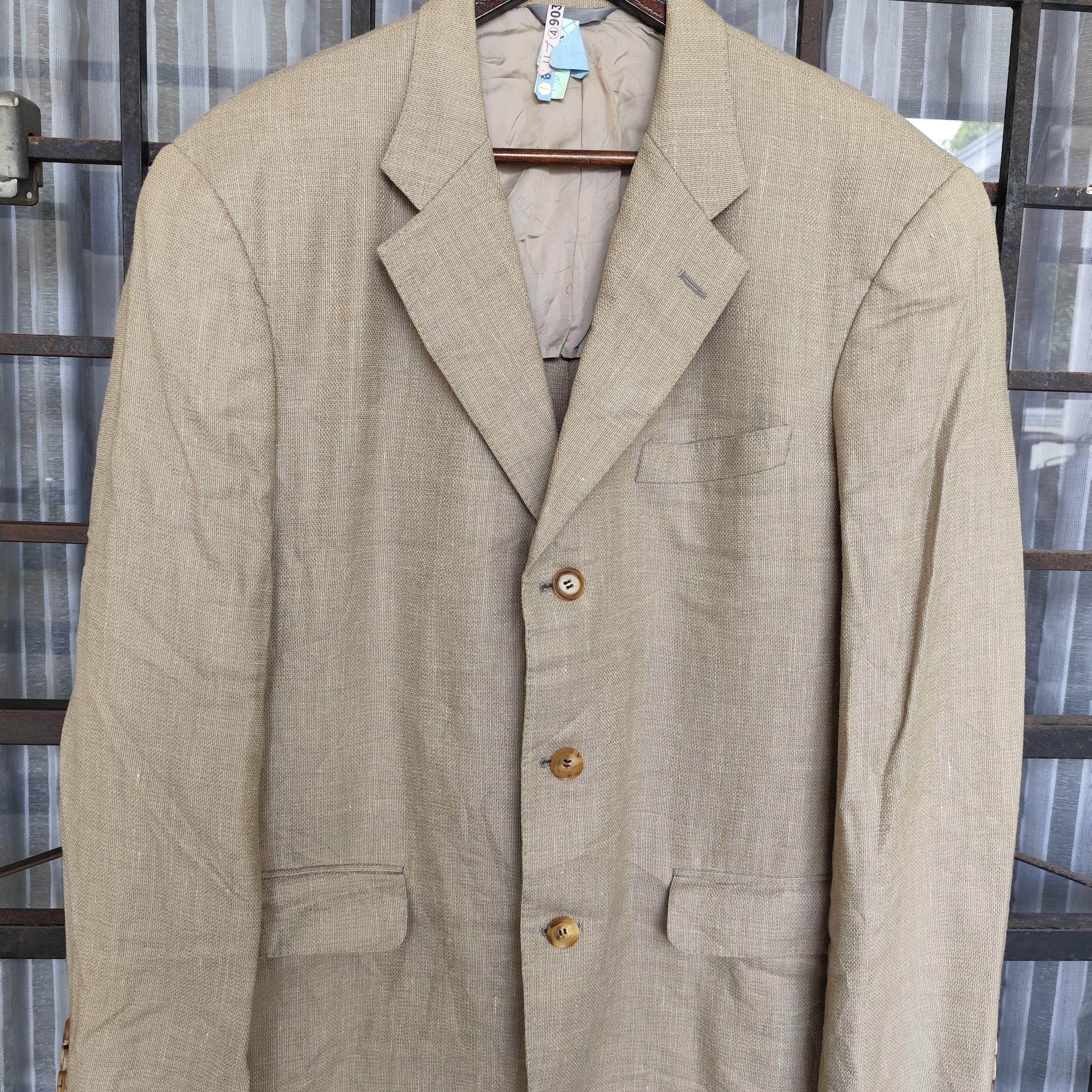 Christian Dior Monsieur 🇯🇵VINTAGE CHRISTIAN DIOR BLAZER MADE IN JAPAN SIZE LL Size 42L - 4 Thumbnail