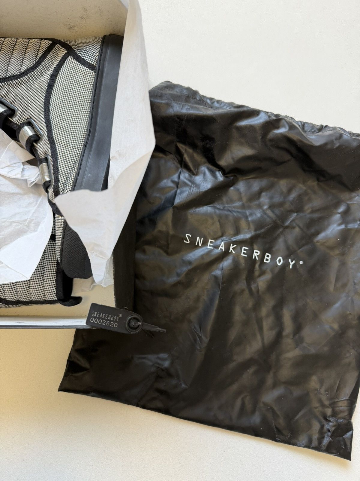 Raf Simons A/W 13 ‘Checkerboard Nylon’ Velcro Sneakers Size US 9 / EU 42 - 21 Thumbnail