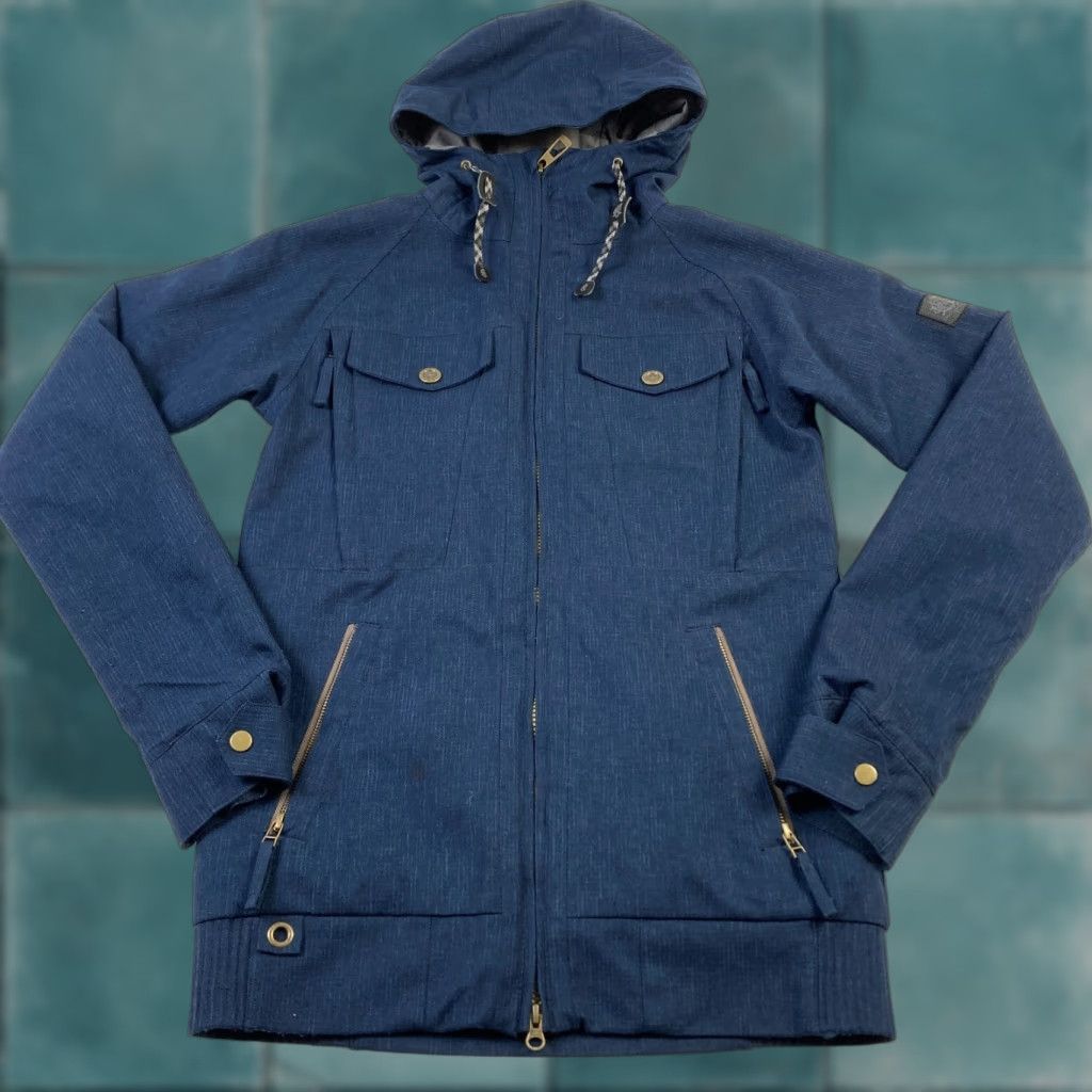Vintage VINTAGE Ride Snowboard Cappel Jacket Women's XS Blue Strata HD II 10K Full Zip Outdoors Size XS / US 0-2 / IT 36-38 - 1 Thumbnail