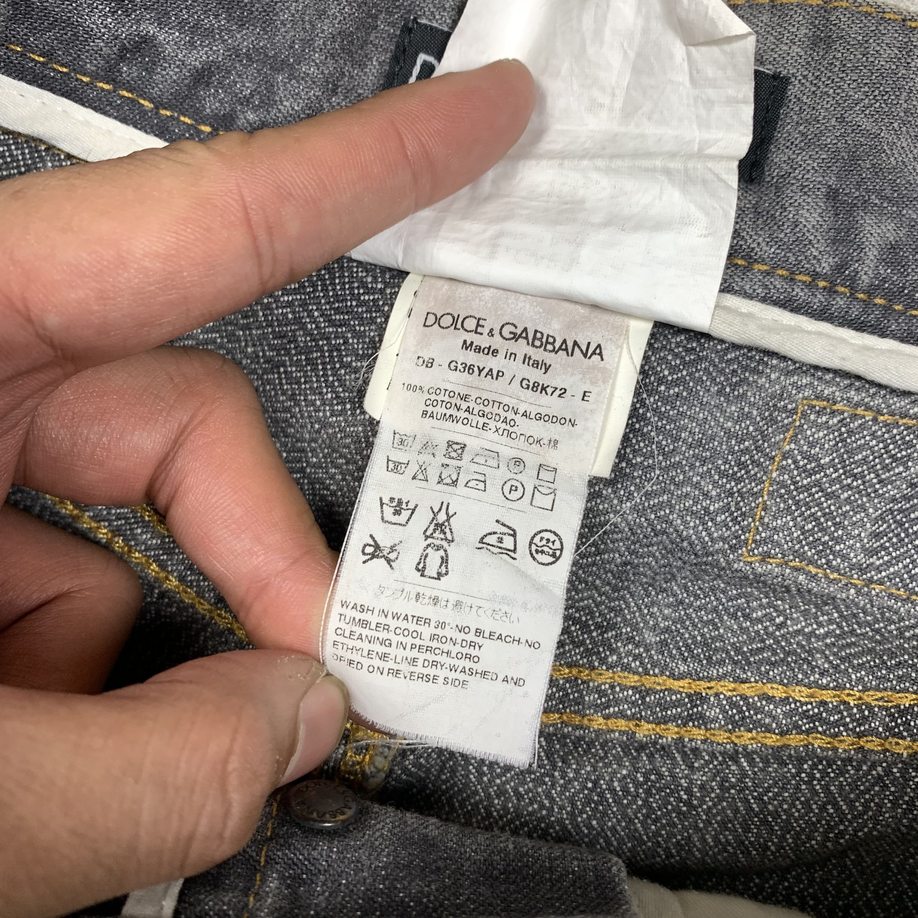 Dolce & Gabbana Dolce & Gabbana Multi Pocket Short Denim Pants Size US 32 / EU 48 - 8 Thumbnail