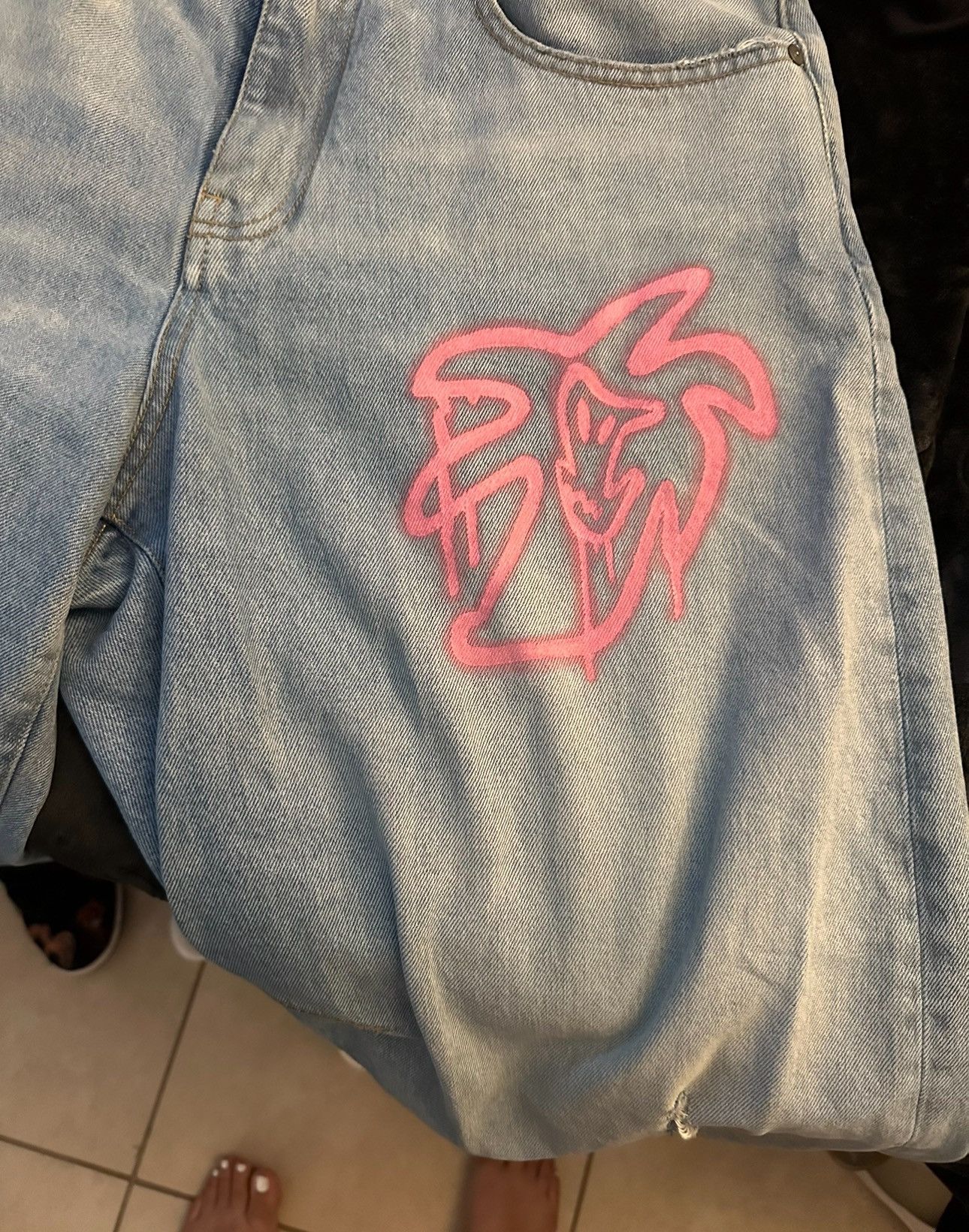 Palm Angels Palm Angel Jeans - Sold Out - Paid $1,115 Size 26" / US 2 / IT 38 - 2 Thumbnail