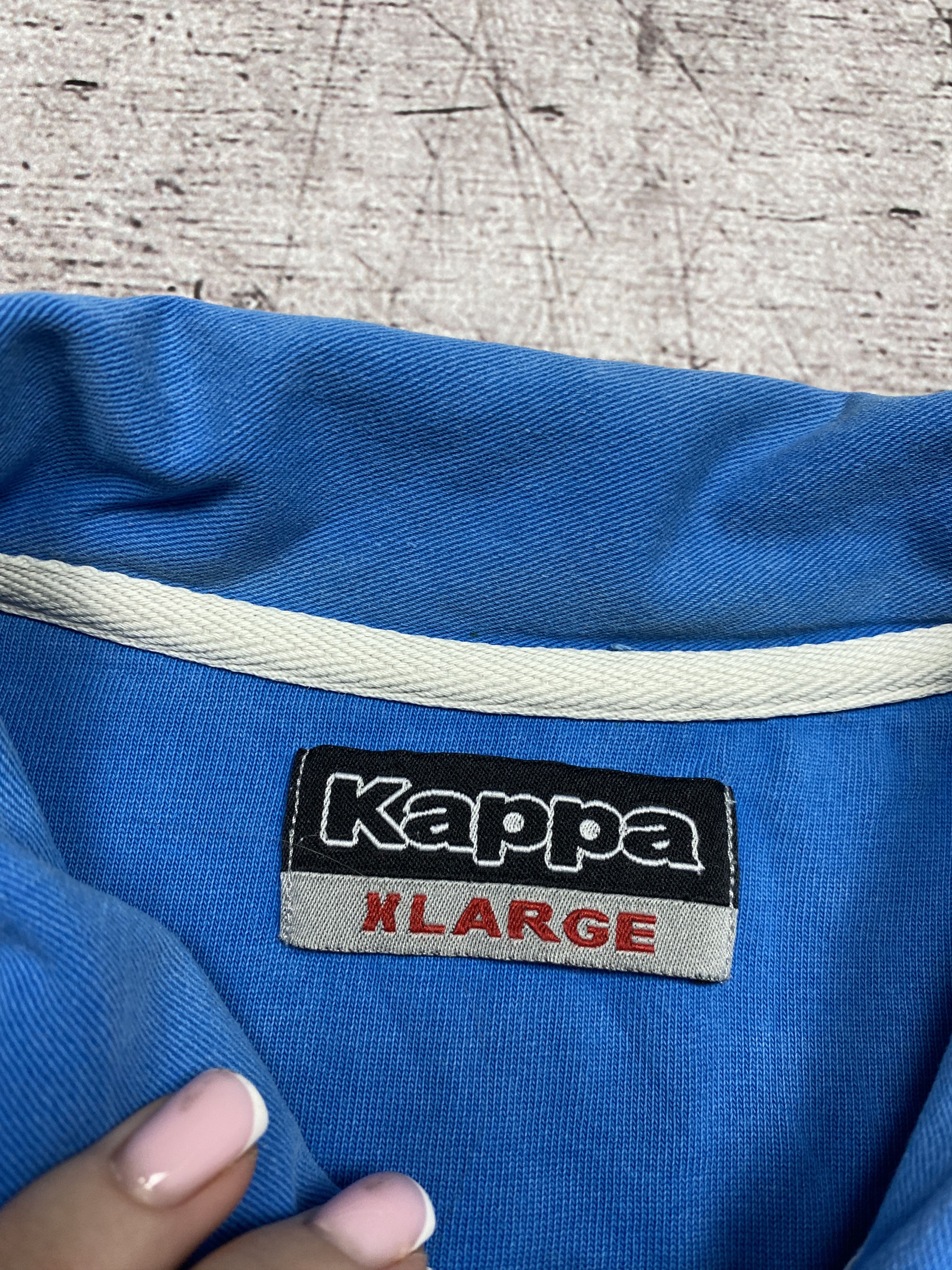 Kappa × Vintage Kappa Italia Vintage Mens Polo Shirt Size US XL / EU 56 / 4 - 5 Thumbnail