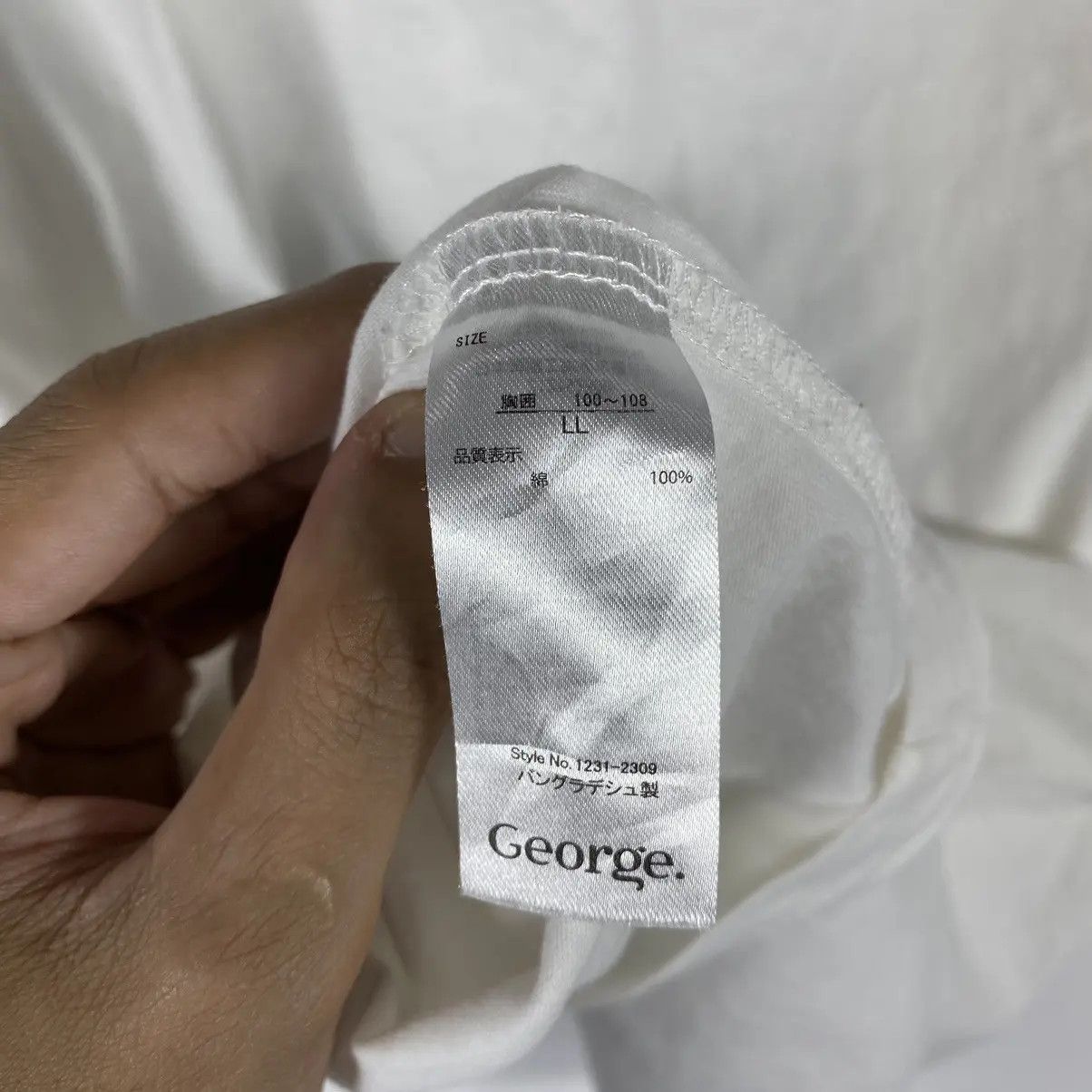 George GEORGE DEATH BEFORE DISHONOUR ARTWORK DESIGN IN THE UK TEE Size US L / EU 52-54 / 3 - 9 Thumbnail