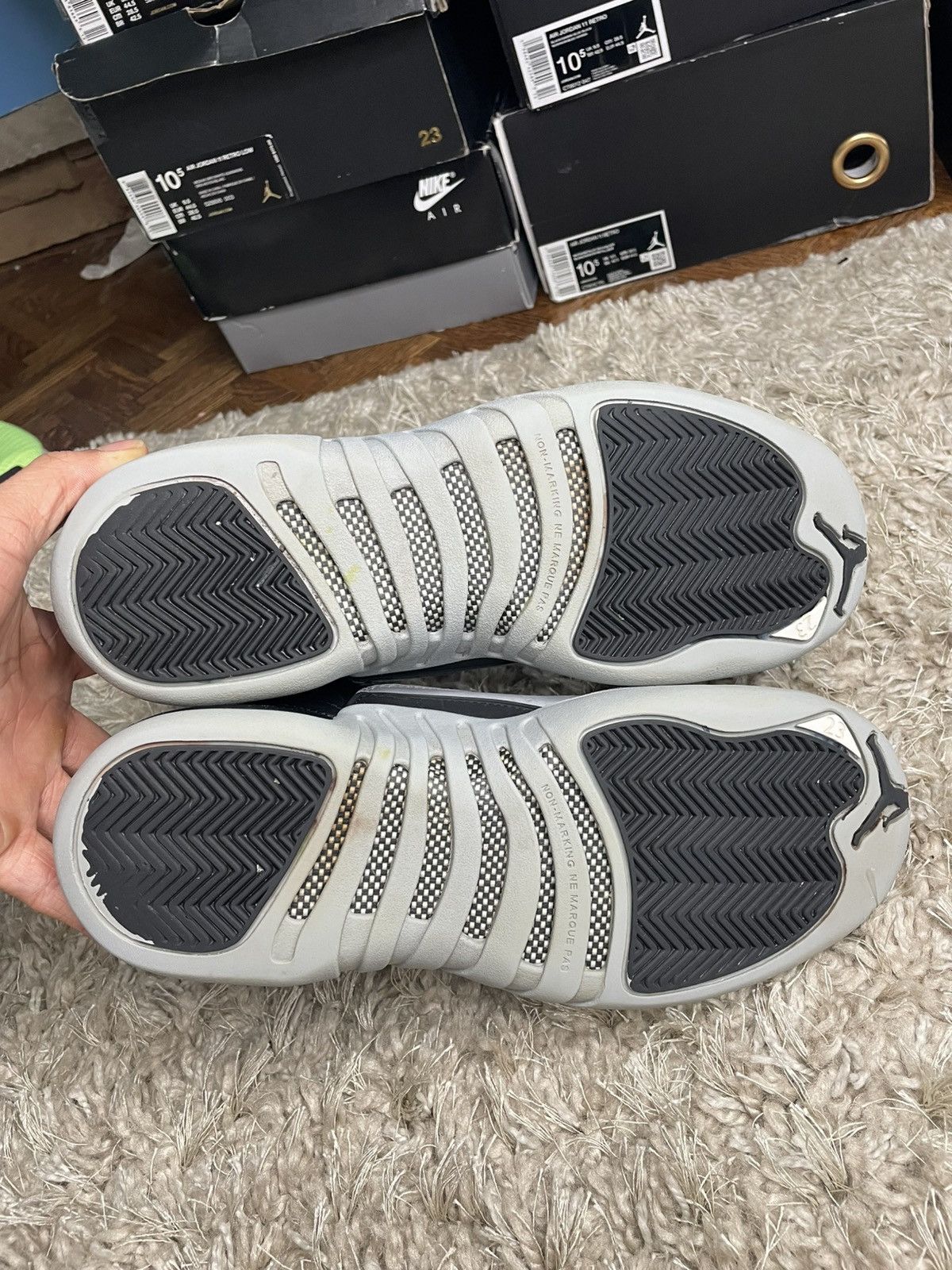 Jordan Brand Jordan 12 Baron Size US 6.5 / EU 39-40 - 7 Thumbnail