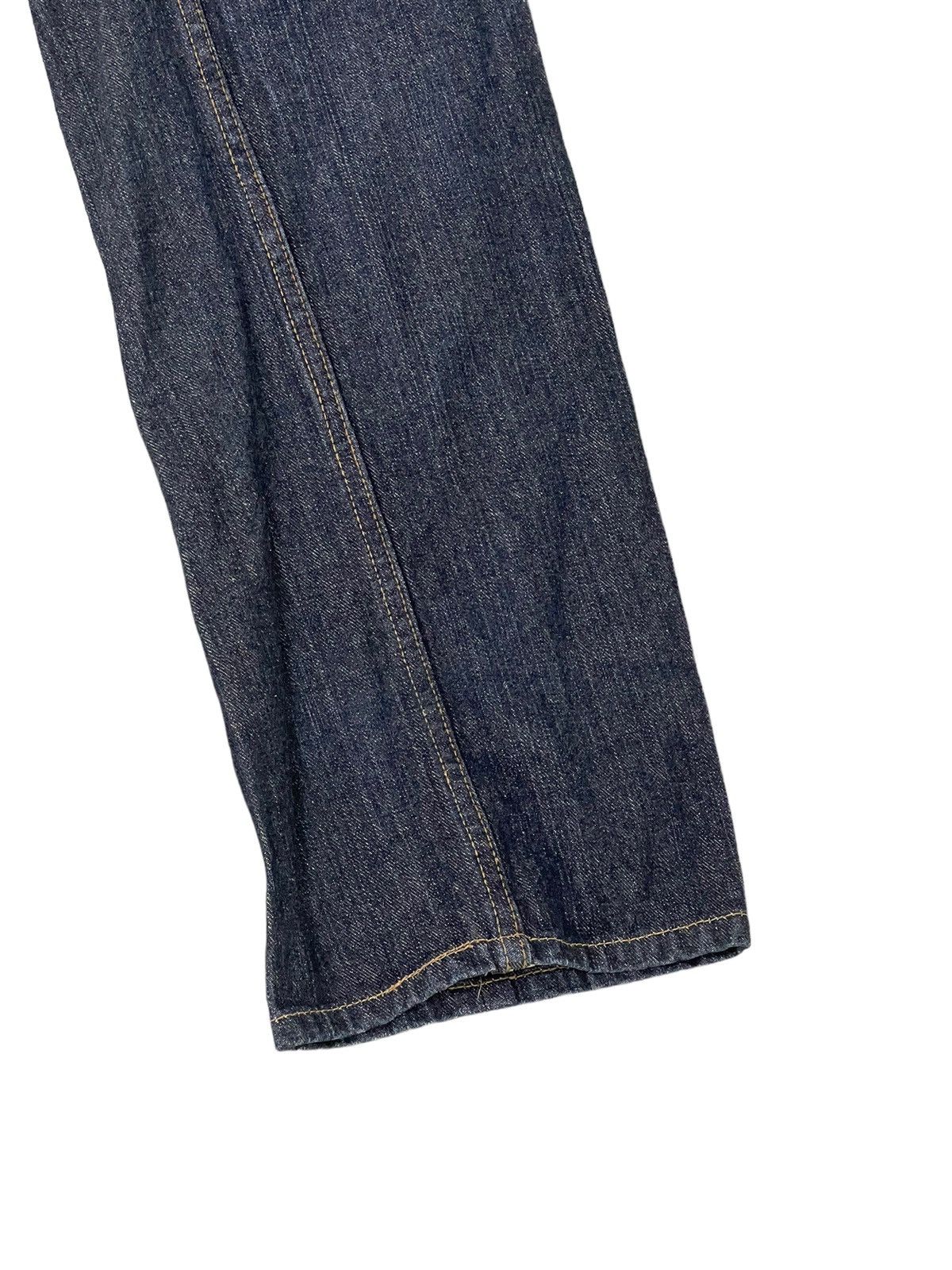 Japanese Brand Double Waist Jeans Memory Special Slim Leg 8🟦2 Size US 32 / EU 48 - 4 Thumbnail