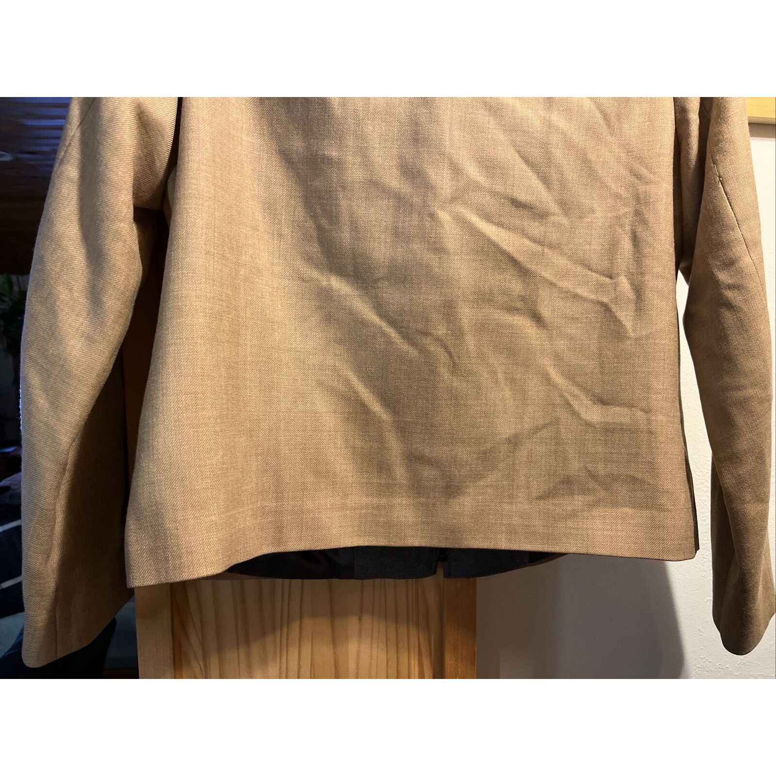 Pendleton Pendleton Women’s 12 Petite Brown Virgin Wool Blazer Jacket Size XL / US 12-14 / IT 48-50 - 10 Thumbnail