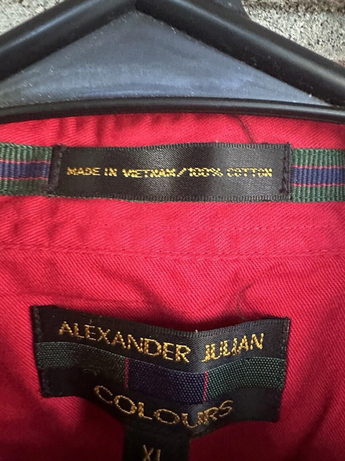 Alexander Julian Alexander Julian Colours Red Short-Sleeve Shirt - Size XL Size US XL / EU 56 / 4 - 7 Thumbnail
