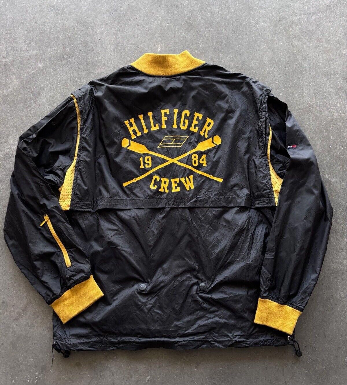 Tommy Hilfiger × Vintage Vintage Tommy Hilfiger 1984 Crew Windbreaker Jacket XL Size US XL / EU 56 / 4 - 1 Thumbnail