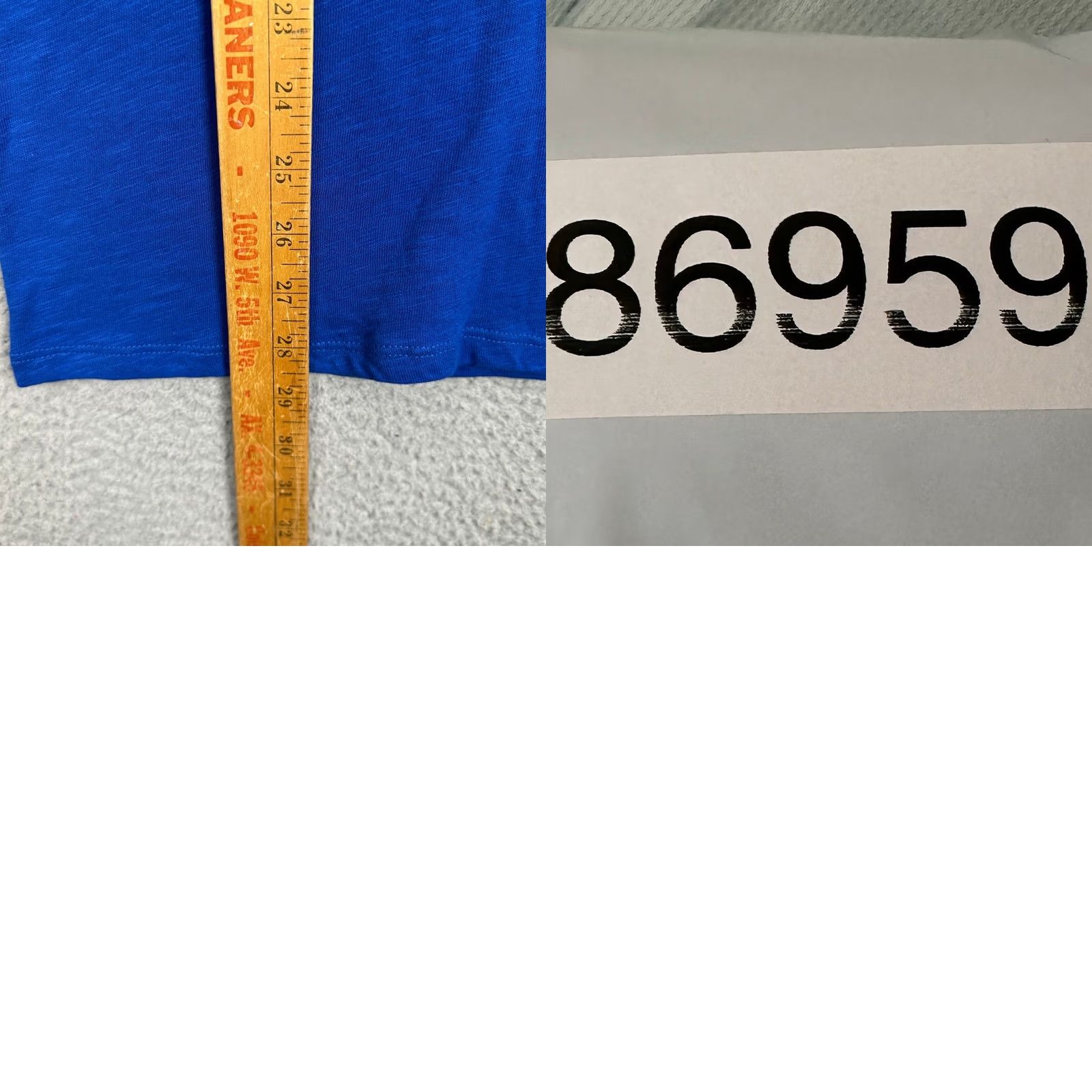 Buffalo David Bitton Buffalo David Bitton T-Shirt Mens Large Blue Henley Tee Pocket Long Sleeve Size US L / EU 52-54 / 3 - 8 Thumbnail
