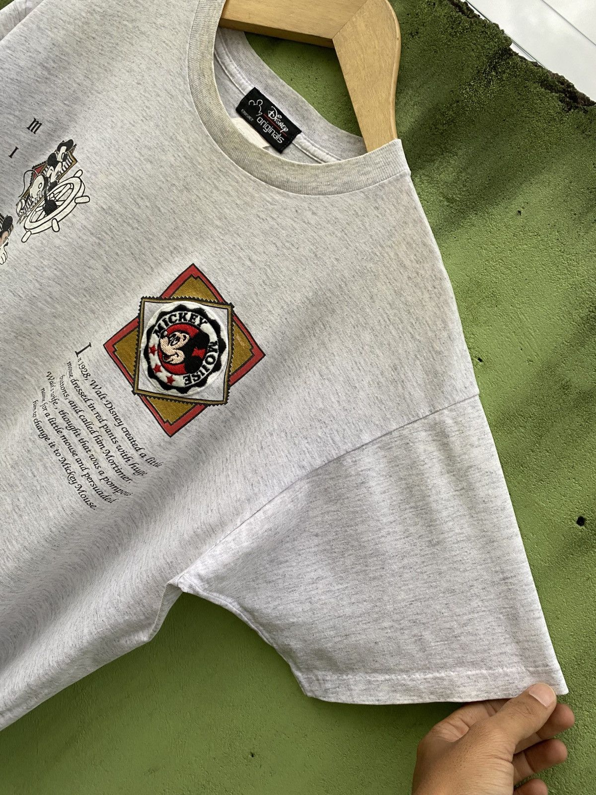 Vintage Vintage Classic Disney Originals Mickey Mouse Grey Graphic Size US XL / EU 56 / 4 - 4 Thumbnail