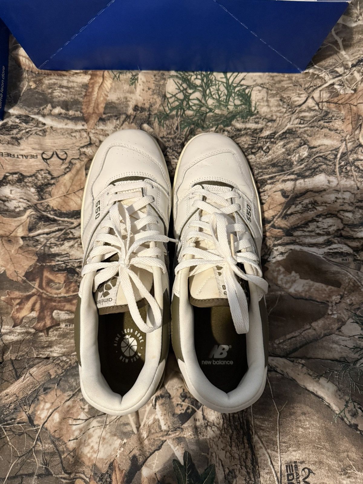 Aime Leon Dore Aime Leon Dore x New Balance 550 “Olive” Size US 11.5 / EU 44-45 - 3 Thumbnail