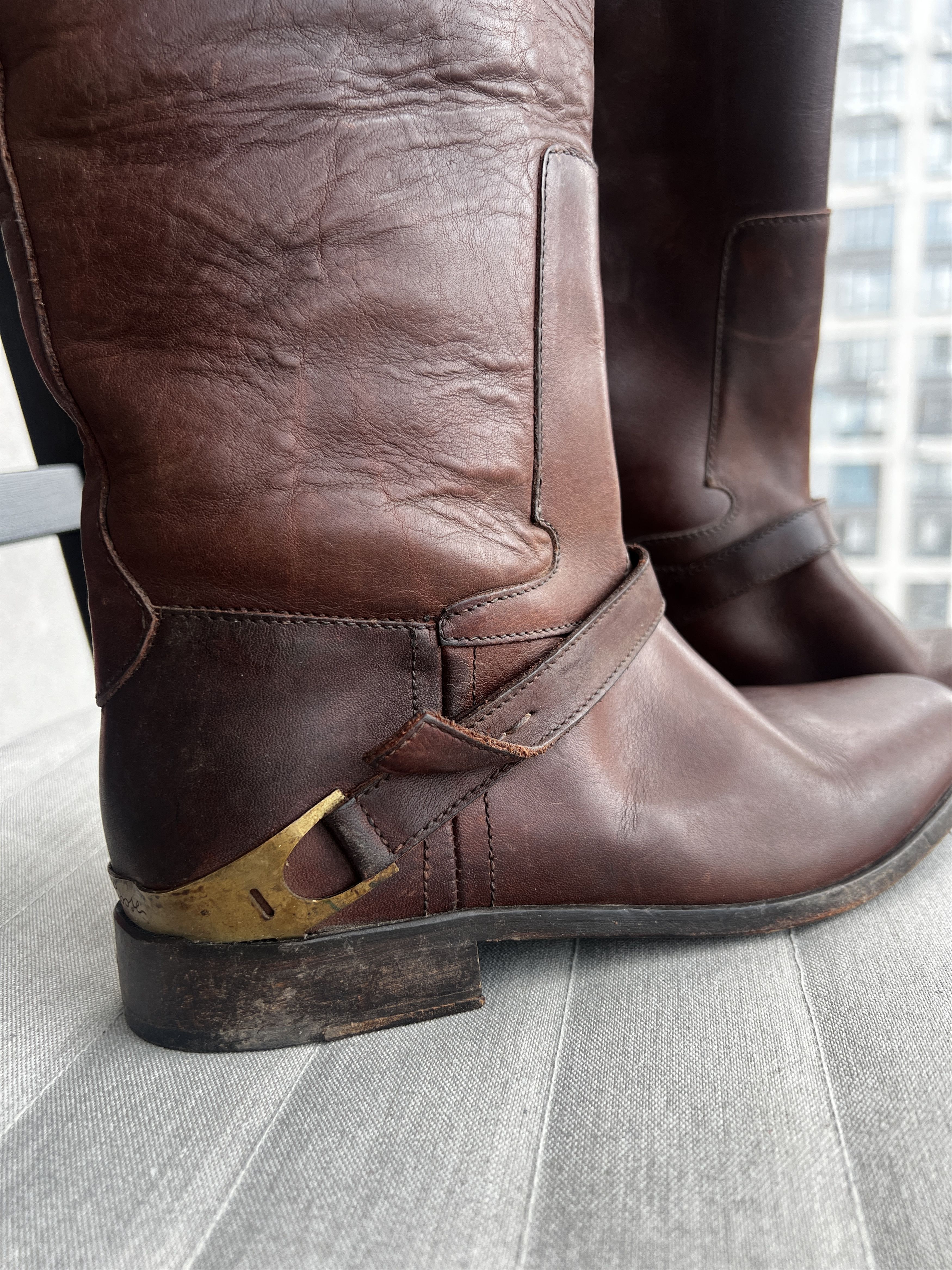 Golden Goose New Golden Goose Western Distresed Boots Size 36 Size US 6 / IT 36 - 5 Thumbnail