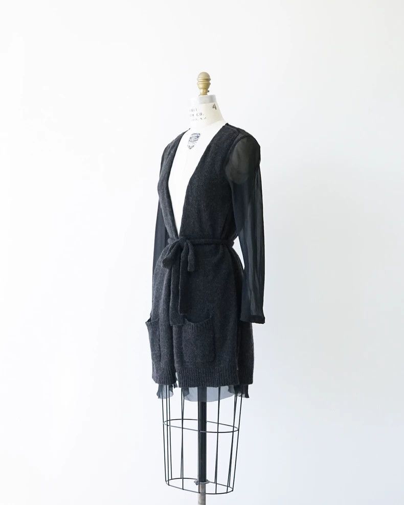 Dries Van Noten Dries van noten Cashmere silk layered cardigan 2502-Nextarr Size US S / EU 44-46 / 1 - 2 Thumbnail