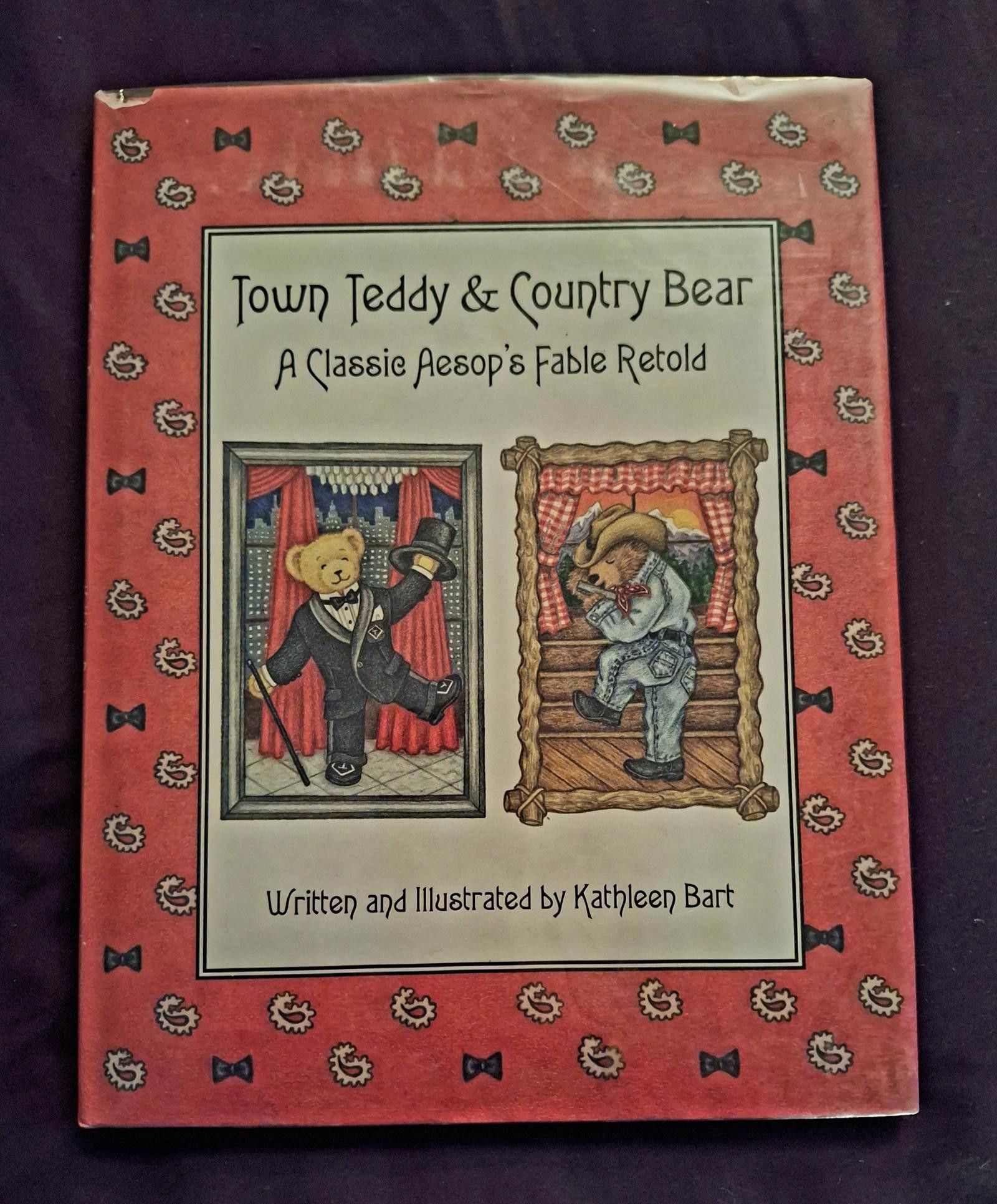 Designer Town Teddy & Country Bear by Kathleen Bart Size ONE SIZE - 1 Thumbnail