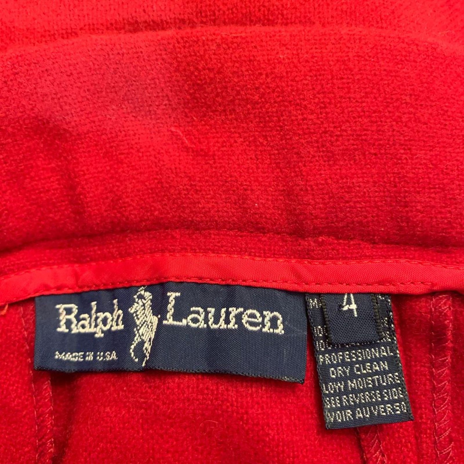 Ralph Lauren VINTAGE DEADSTOCK RALPH LAUREN CASHMERE JACKET/SKIRT SUIT Size ONE SIZE - 3 Thumbnail