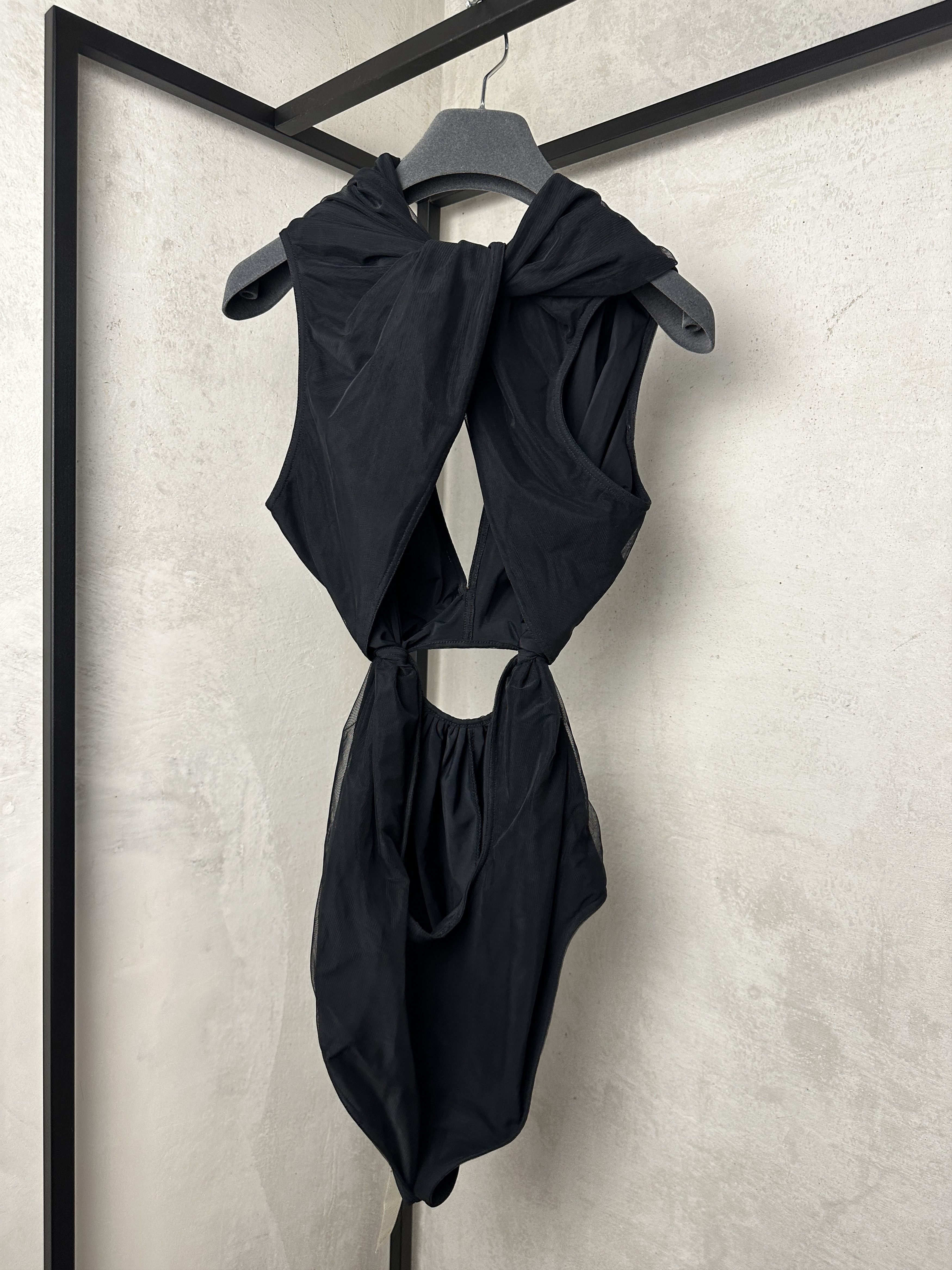 Rick Owens Rick Owens Phlegethon SS21 Glory Bather Black Bodysuit Size M / US 6-8 / IT 42-44 - 10 Thumbnail