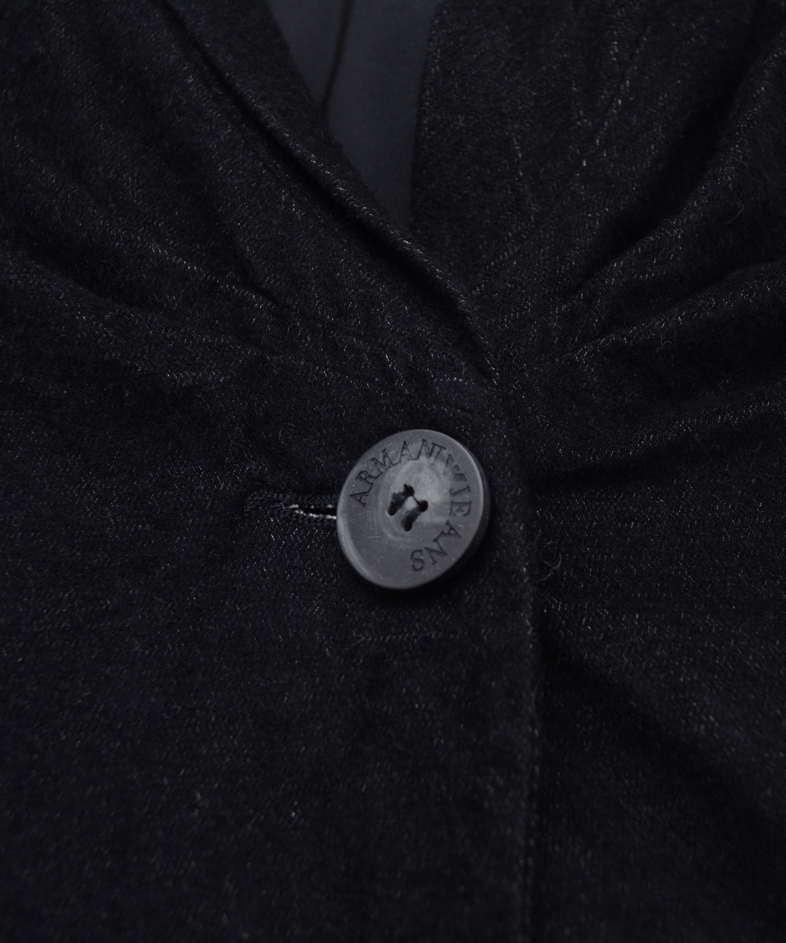 Armani × Giorgio Armani Armani Jeans Cotton Viscose Luxury Blazer Jacket Size XL / US 12-14 / IT 48-50 - 5 Thumbnail