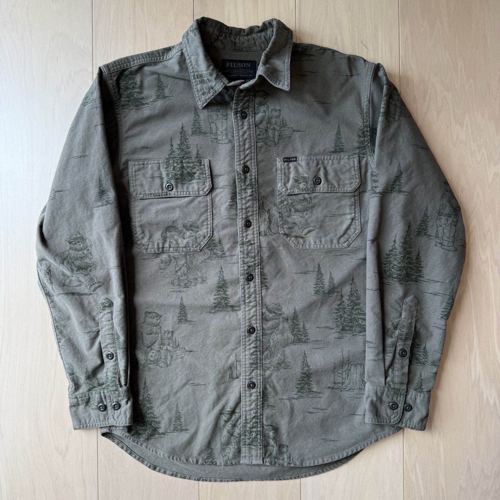 Filson Filson Smokey Bear Shirt S Multicolor Field Flannel Heavy Size US S / EU 44-46 / 1 - 2 Thumbnail