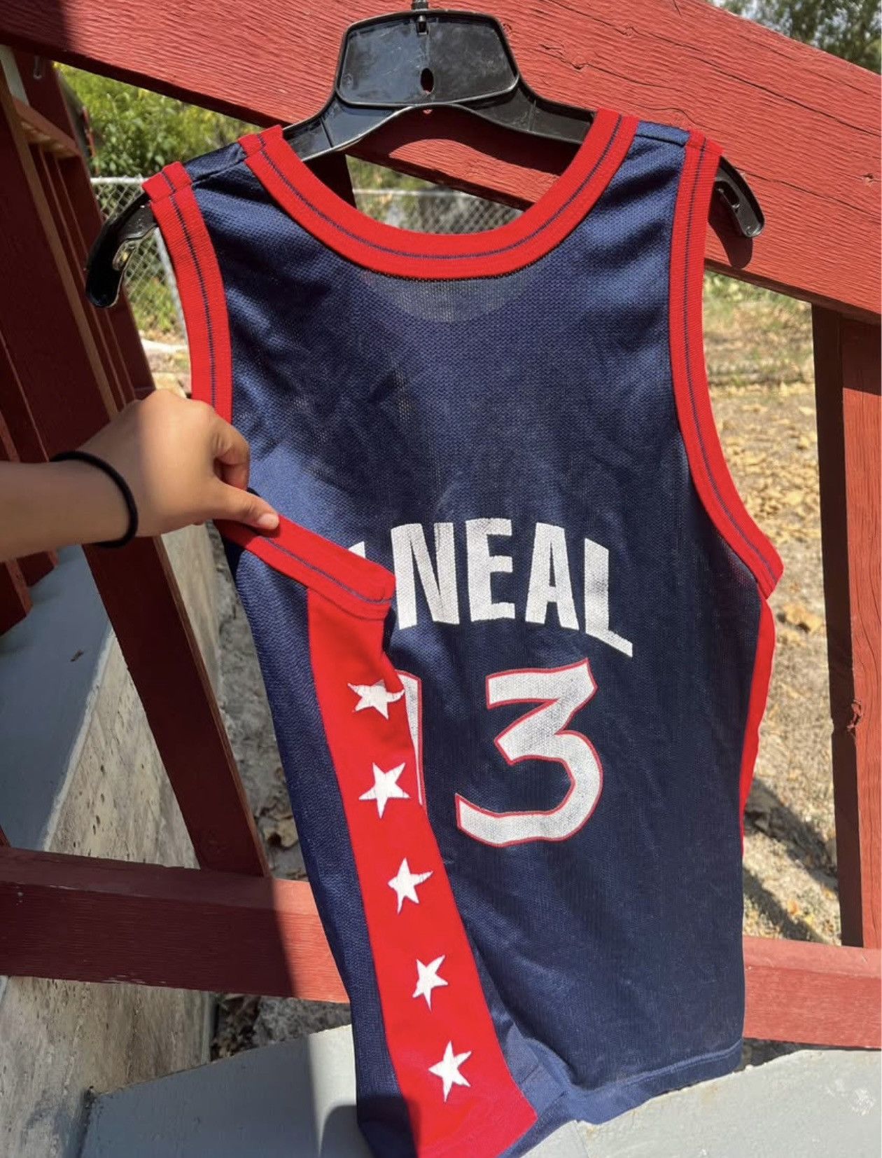 Champion 1995 ATL Olympics Team USA Shaq Jersey Size US XL / EU 56 / 4 - 3 Thumbnail