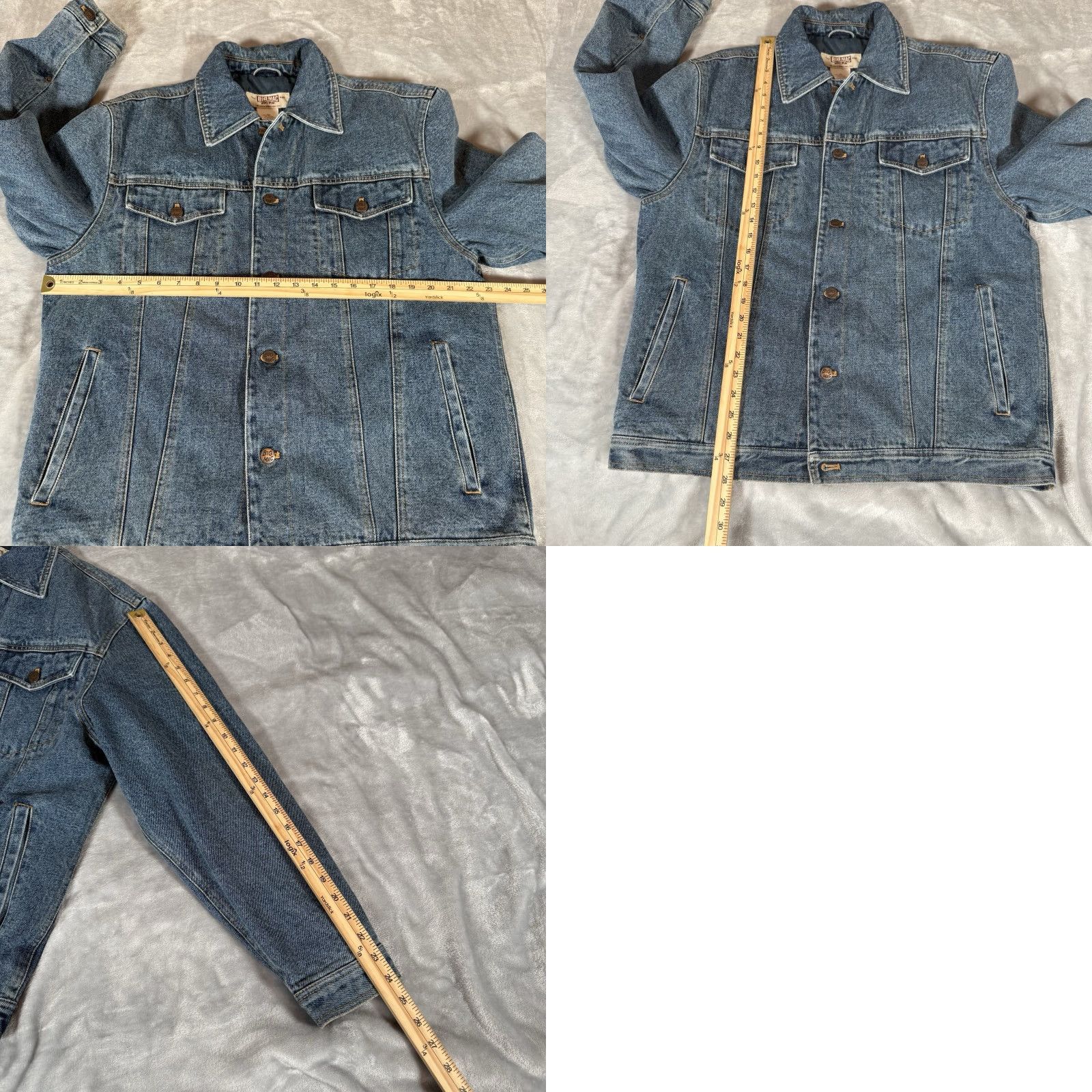 Vintage VINTAGE Big Mac Denim Trucker Jacket Mens M Oversized Workwear Blue Size US M / EU 48-50 / 2 - 8 Thumbnail