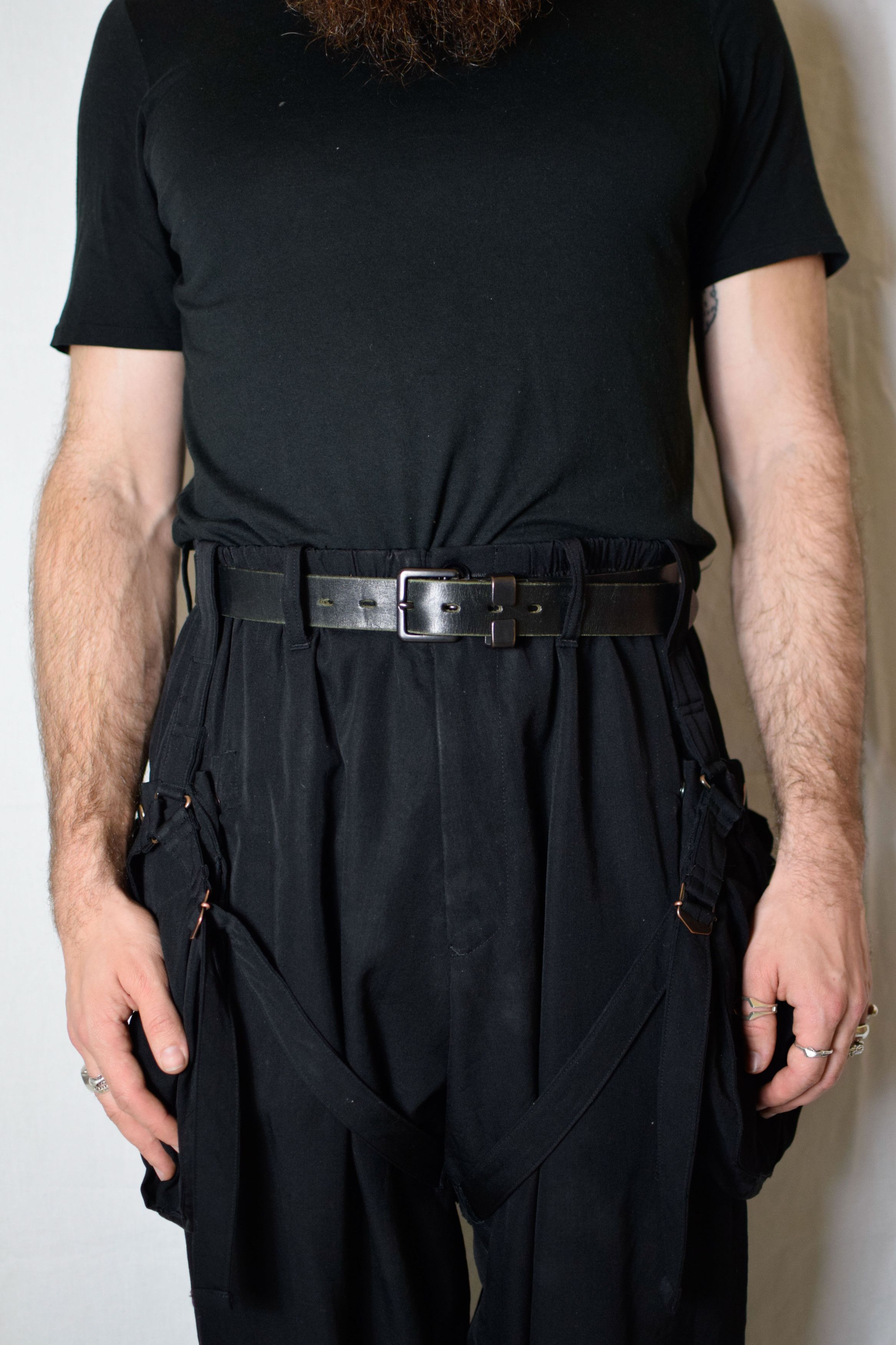 Yohji Yamamoto YYPH SS10 Horween Leather Belt - HJ-F02-767 | Grailed