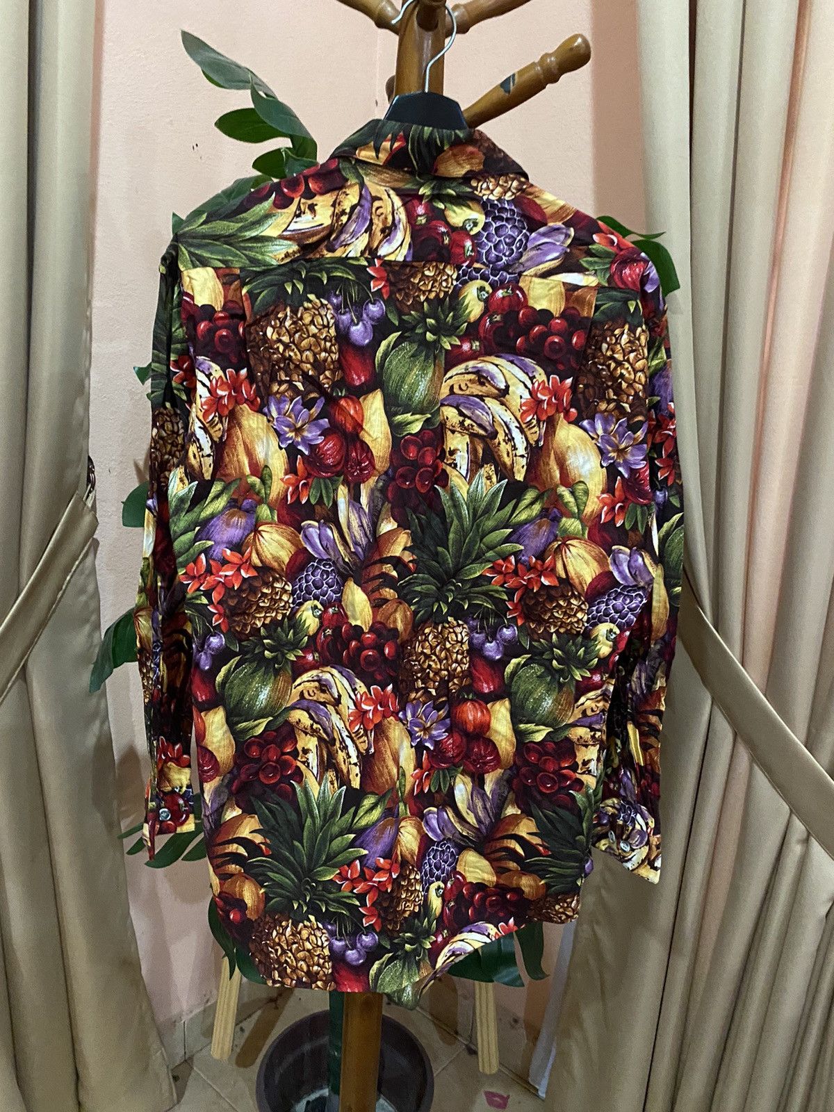 Japanese Brand Vintage Mecanin Bold Fruit Print Shirt Made in Japan Size US M / EU 48-50 / 2 - 5 Thumbnail