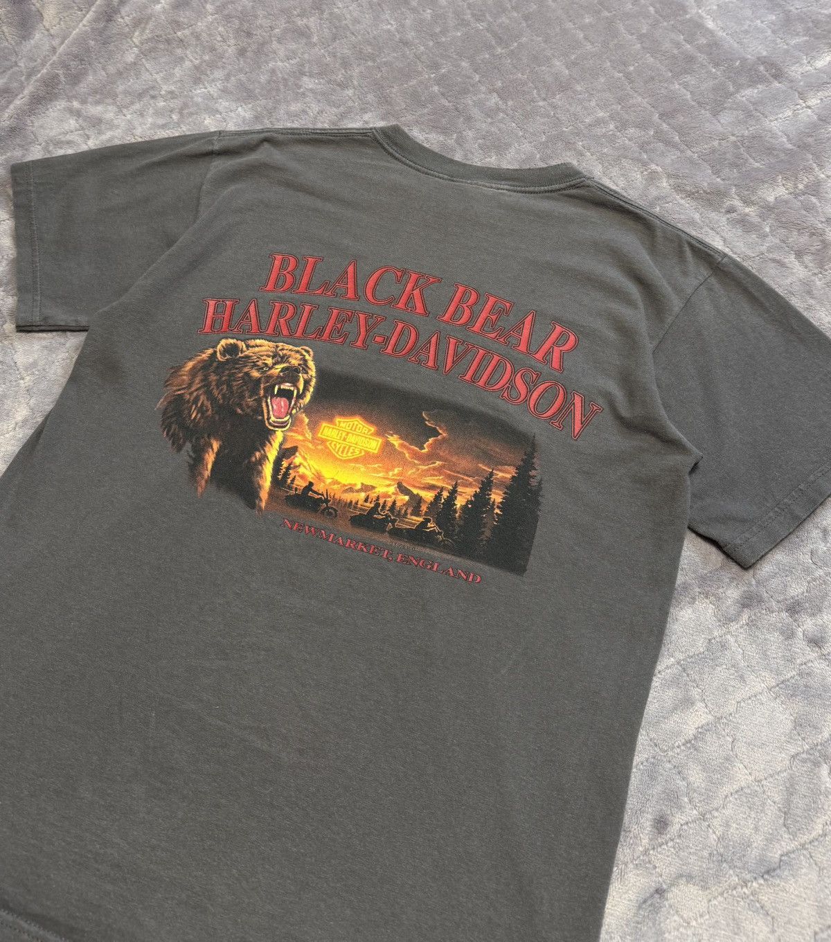 Harley Davidson × Vintage Vintage 2005 Harley Davidson Black Bear Shirt Size US M / EU 48-50 / 2 - 8 Thumbnail