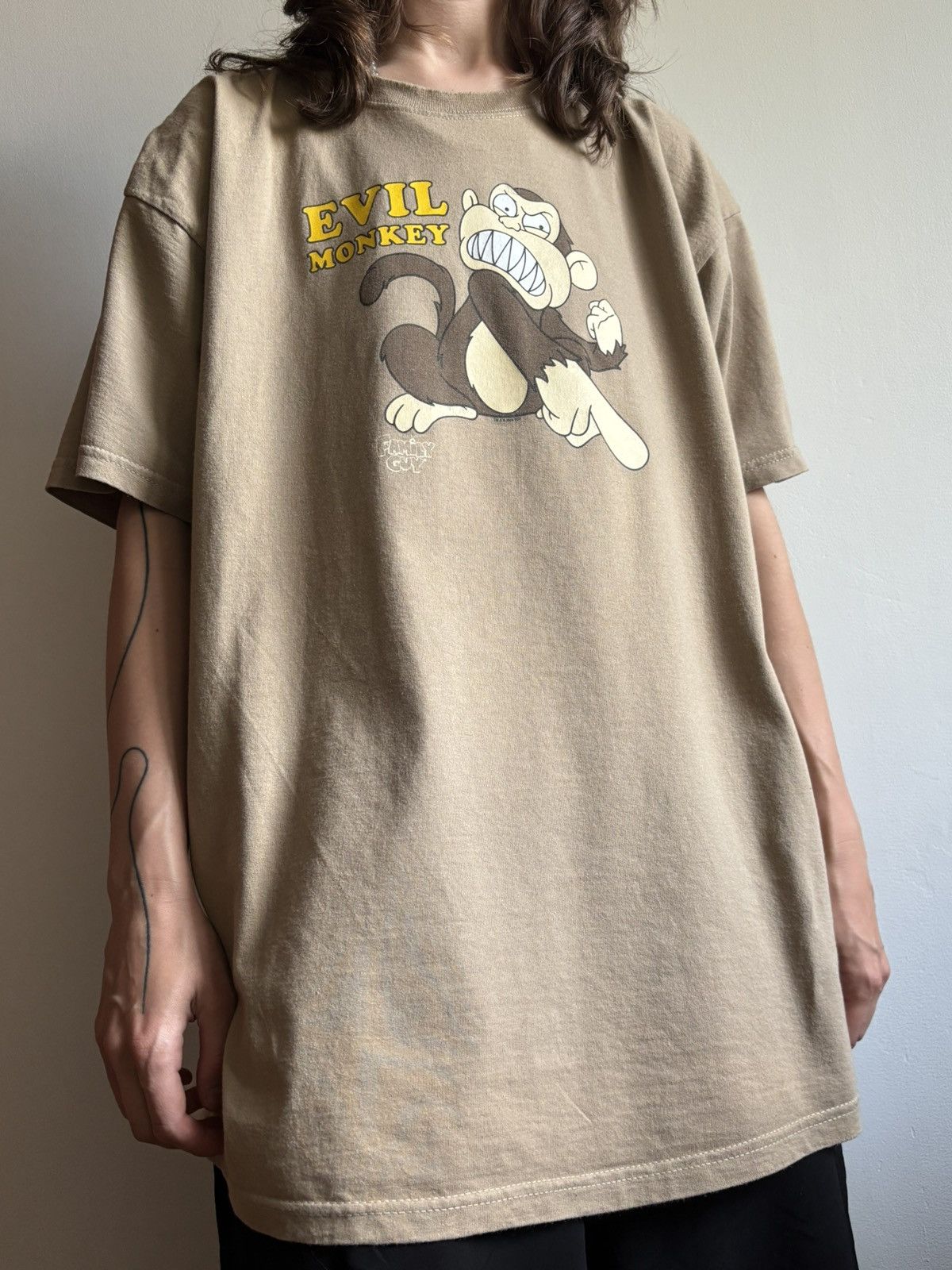 Cartoon Network × Fox Racing × Vintage Vintage 2006 Family Guy Evil Monkey t-shirt Size US XL / EU 56 / 4 - 1 Thumbnail