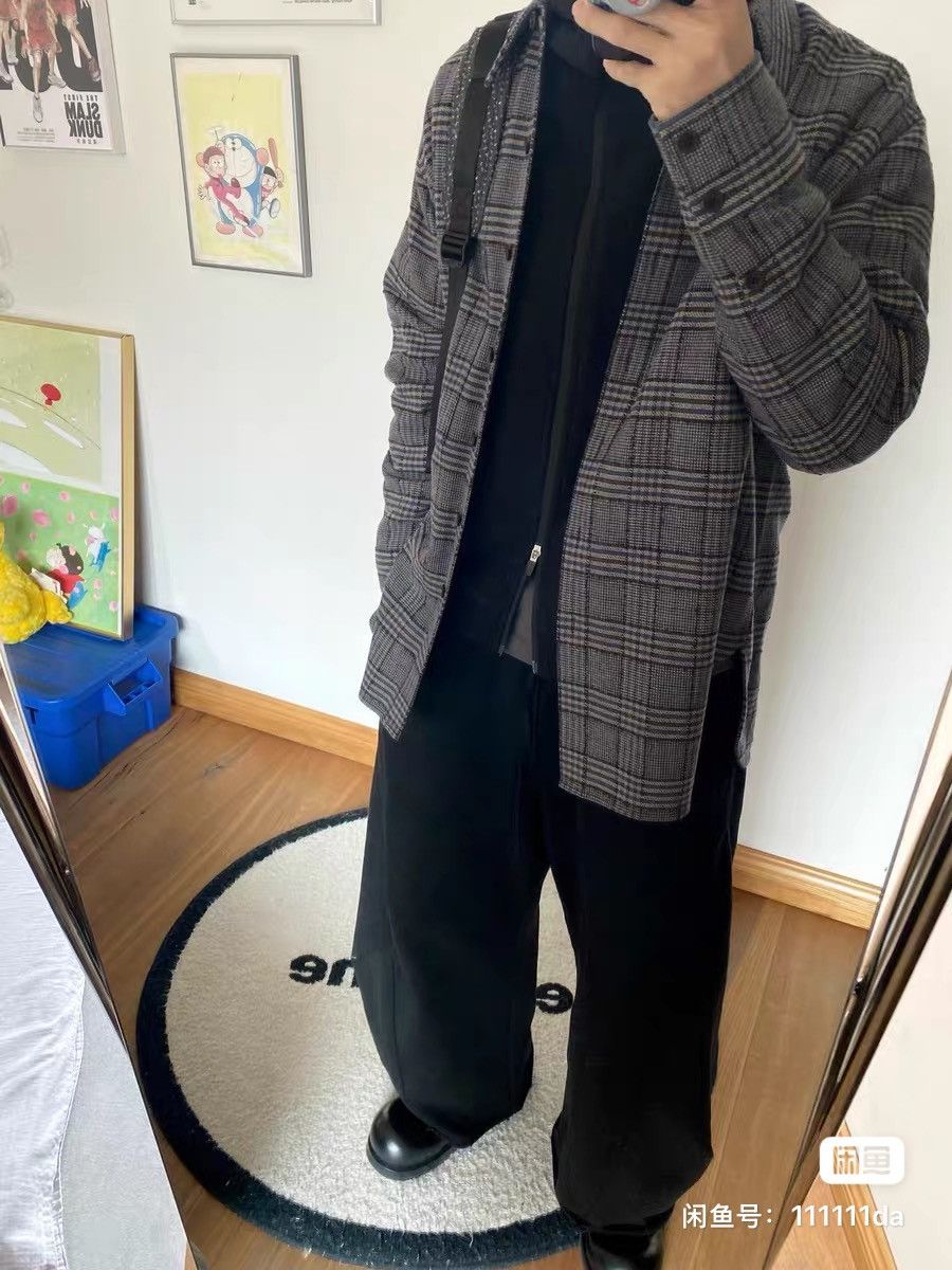 Japanese Brand Low Classic wool plaid shirt Size US M / EU 48-50 / 2 - 1 Thumbnail