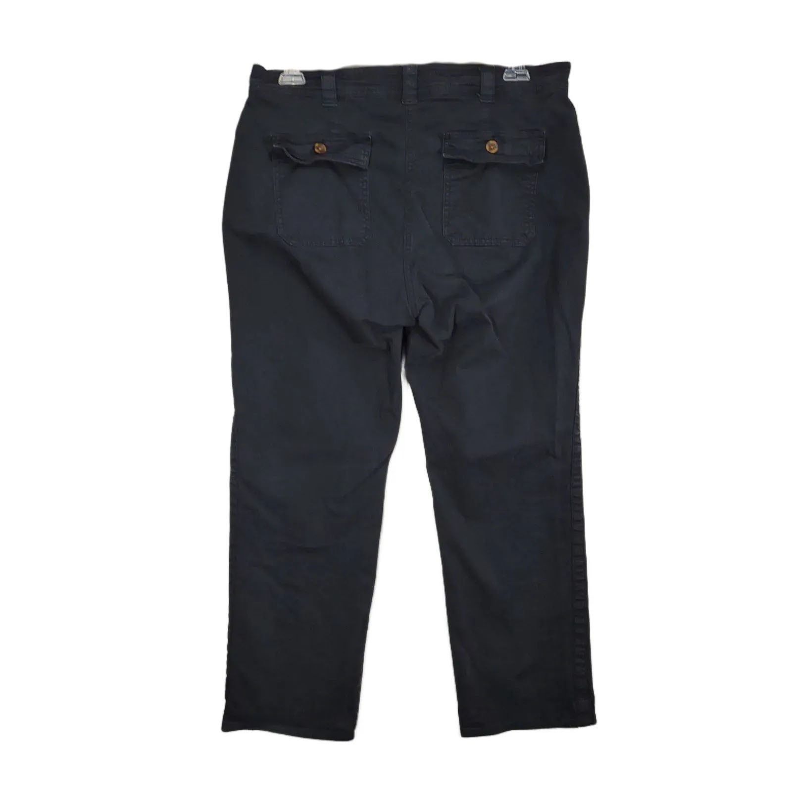 Boden BODEN Women's US 12 Black Casual Chino Ankle Pants 36x27" Size 34" / US 12 / IT 48 - 2 Thumbnail