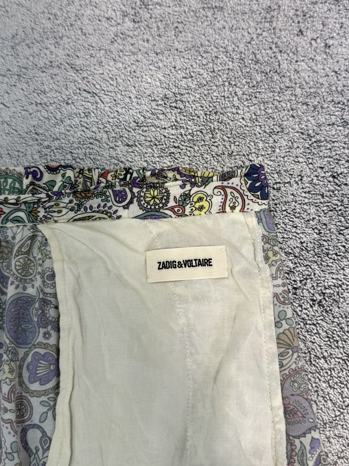 Zadig & Voltaire Zadig & Voltaire Joslin Mandala Skirt Lace Paisley Boho M- L Size 30" / US 8 / IT 44 - 8 Thumbnail