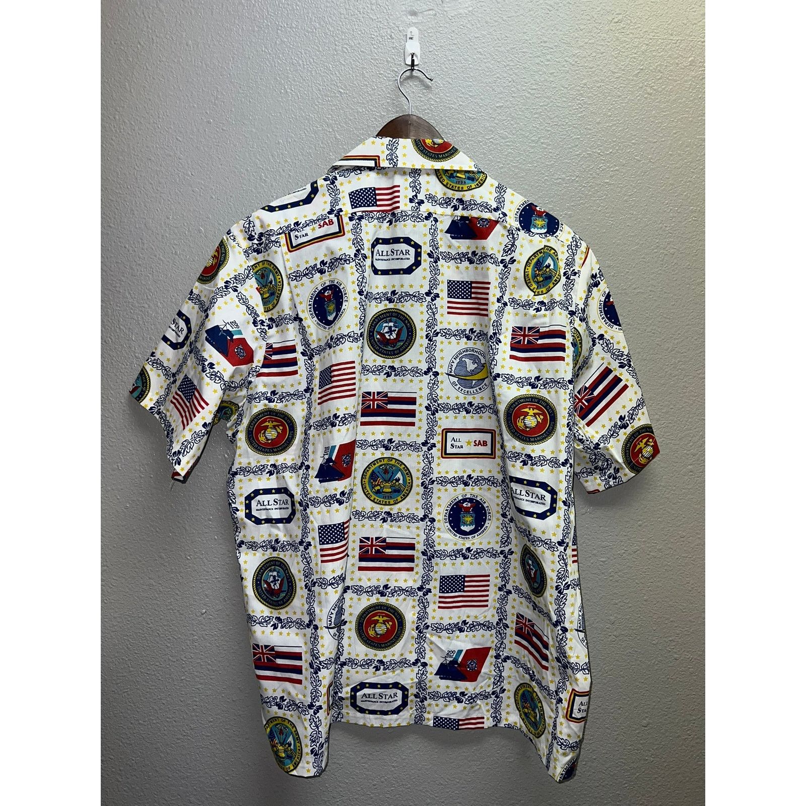 Hilo Hattie Vintage Hilo Hattie Army Shirt US Air Force Navy Button Up X Size US XL / EU 56 / 4 - 9 Thumbnail