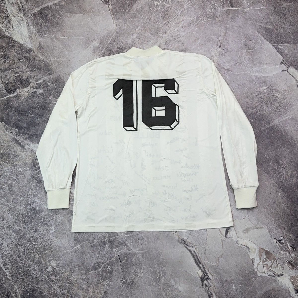 Le Coq Sportif × Vintage Le coq Sportif Bulle Switzerland Jersey 1990s Rene Ottoz 16 Size US XL / EU 56 / 4 - 2 Thumbnail