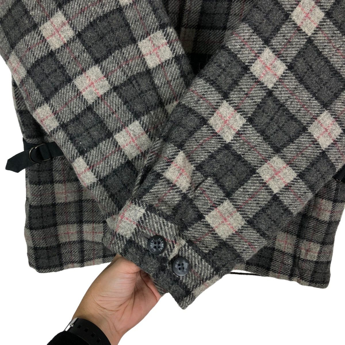Japanese Brand × Vintage 🔥90’s Chore Flannel Wool Jacket Element Issey Miyake Japan Size US M / EU 48-50 / 2 - 9 Thumbnail