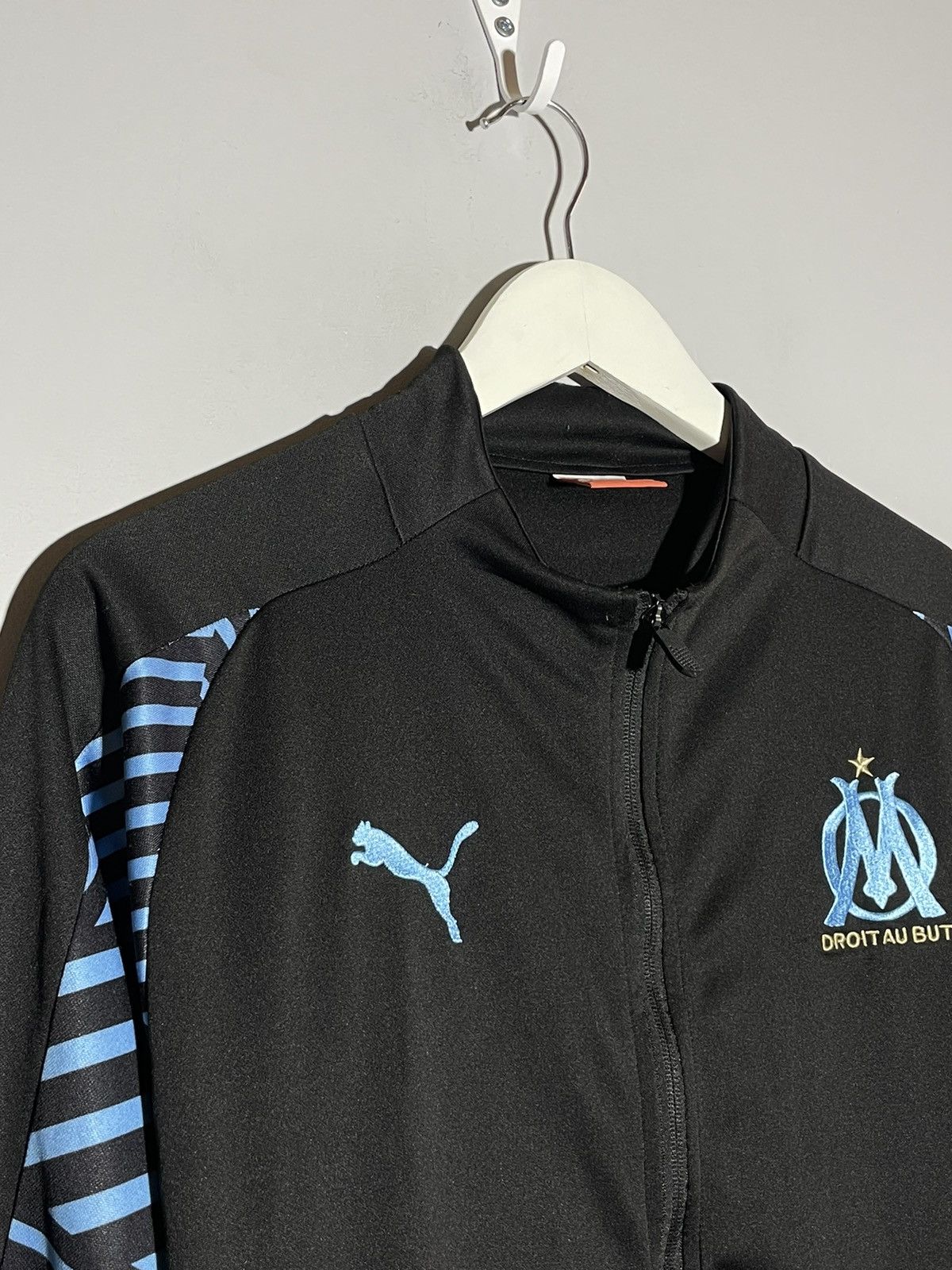 Puma Fc Olympic Marseille Puma Y2k Streetwear Men's Track Top Size US M / EU 48-50 / 2 - 3 Thumbnail