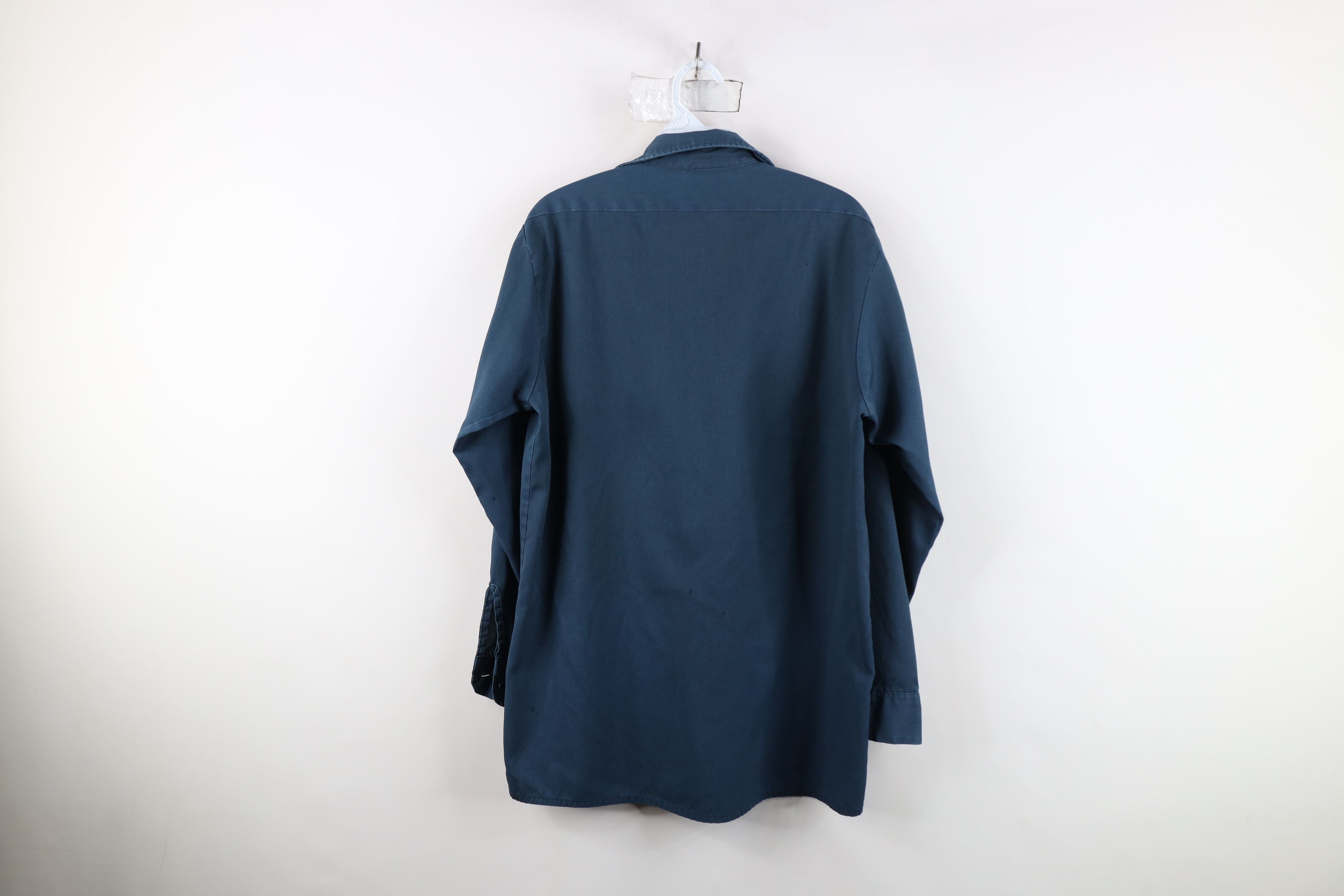 Dickies Vintage 90s Dickies Workwear Mechanic Button Shirt USA Size US M / EU 48-50 / 2 - 14 Thumbnail