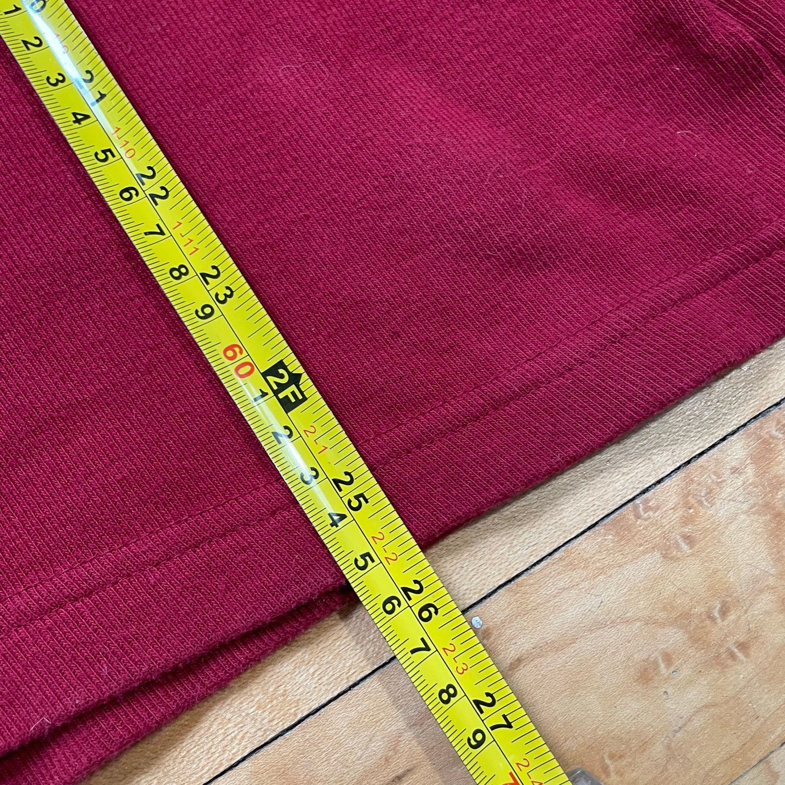 Point Zero Point Zero Long Sleeve Shirt Mens L Red Y2K Stripe Tee Size US L / EU 52-54 / 3 - 5 Thumbnail