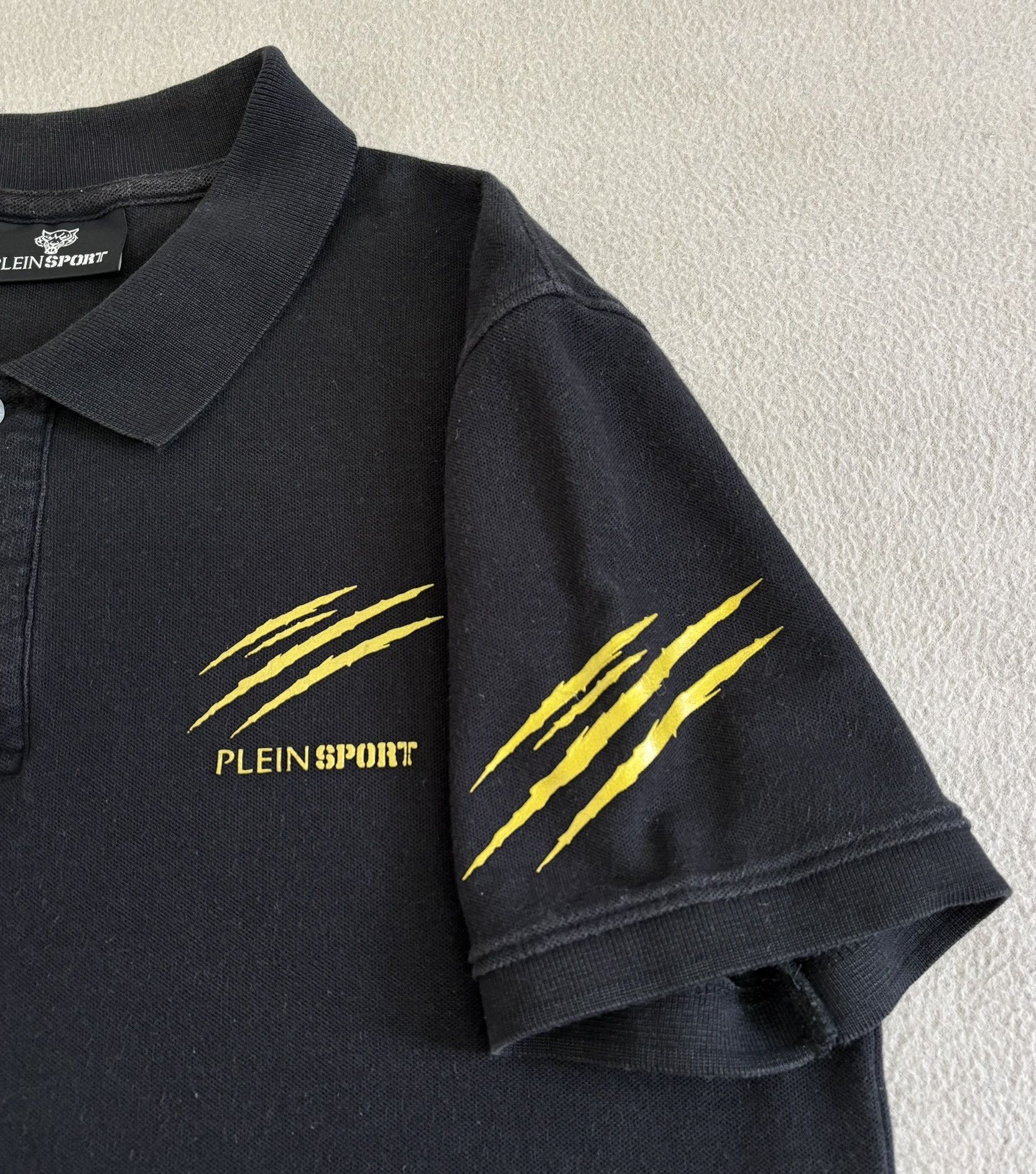Philipp Plein Plein Sport Black Polo Medium Size US M / EU 48-50 / 2 - 7 Thumbnail