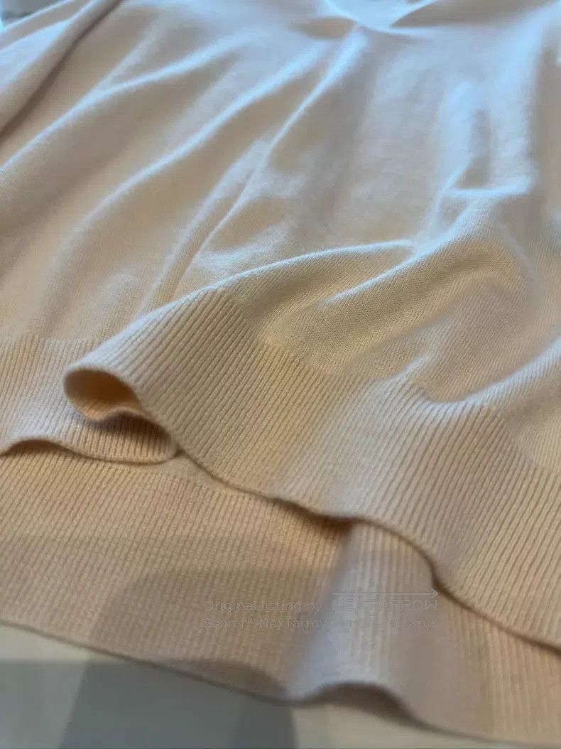Loro Piana Loro Piana Scissor Collar 100% Cashmere Sweater Size XS / US 0-2 / IT 36-38 - 7 Thumbnail