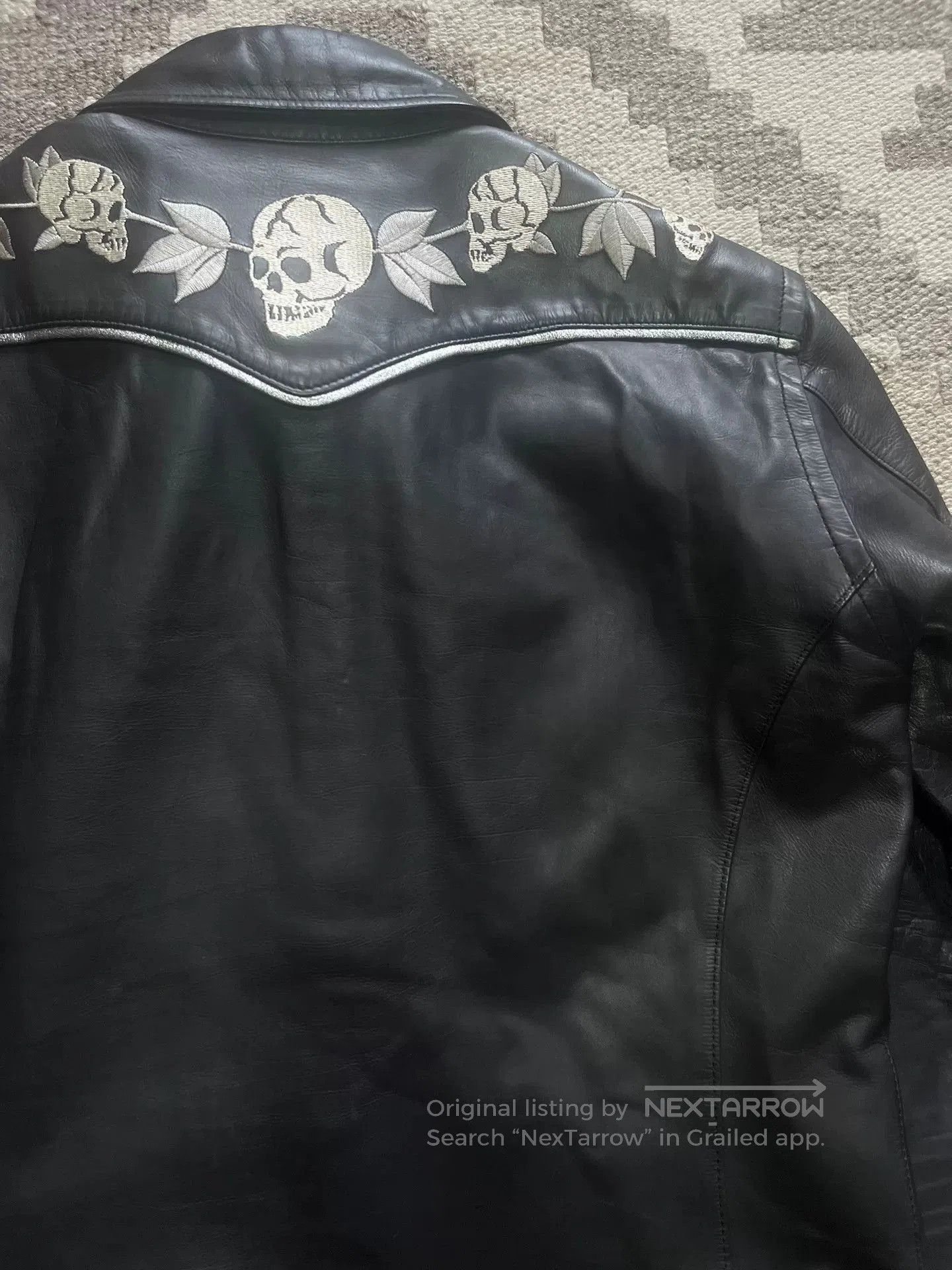 Isamu Katayama Backlash Katayama Isamu Western Dark Leather Shirt. Size US M / EU 48-50 / 2 - 7 Thumbnail